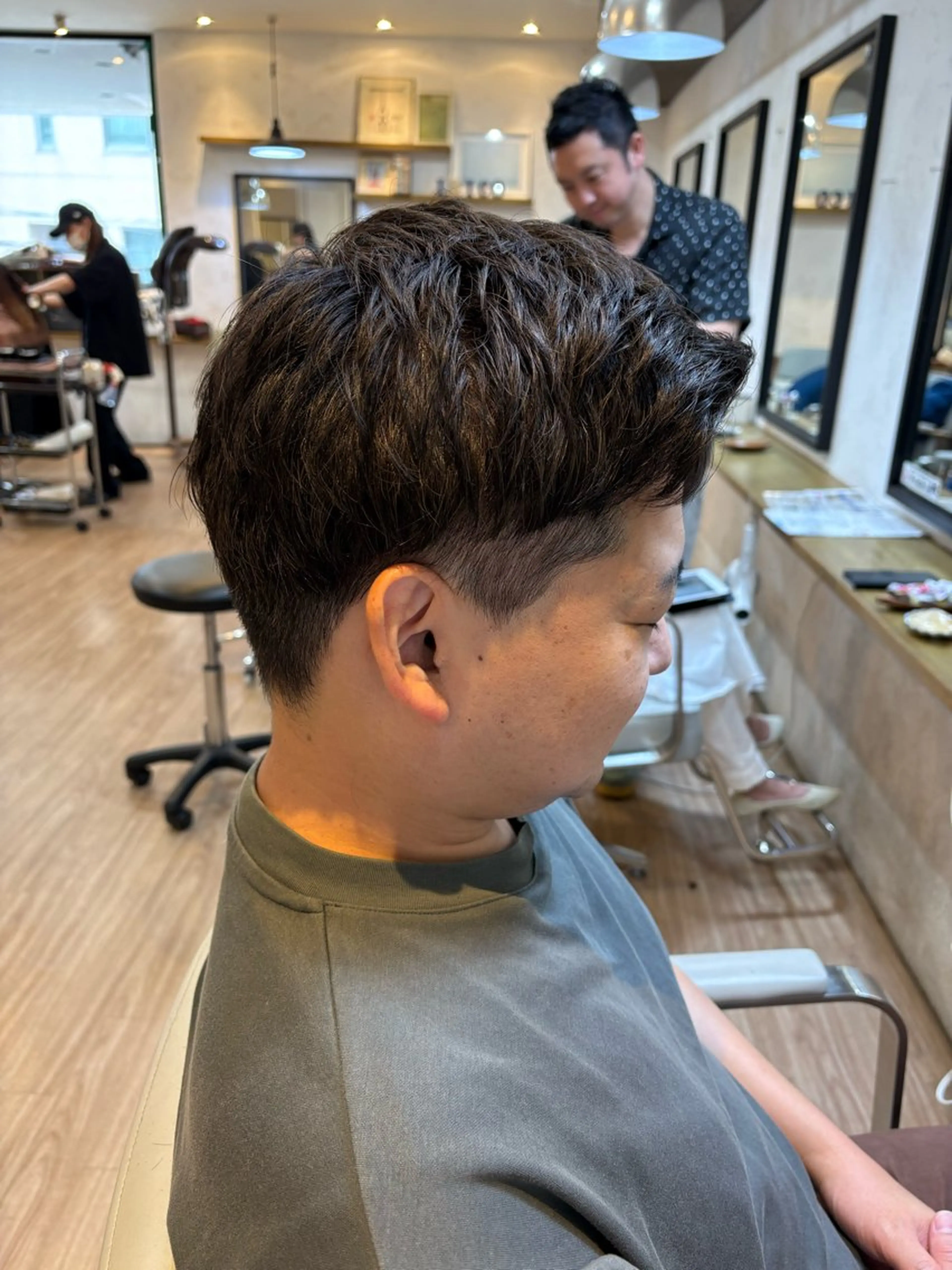 メンズ カット ヘッドスパ IRICO たまプラーザ所属・韓国ヘアー🇰🇷 MIWAのヘアスタイル