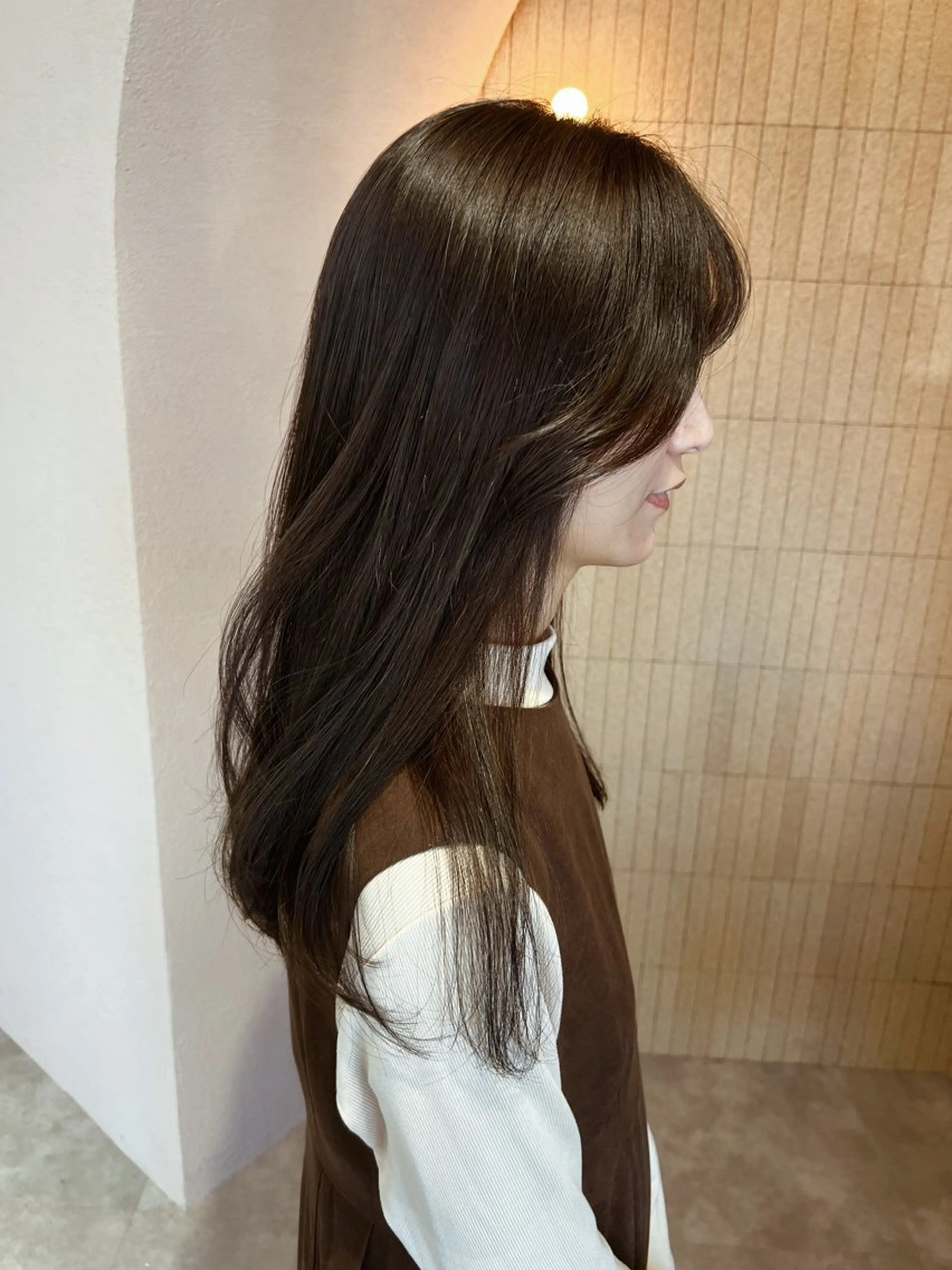 ロング 似合わせ/顔周り / レイヤーのヘアスタイル