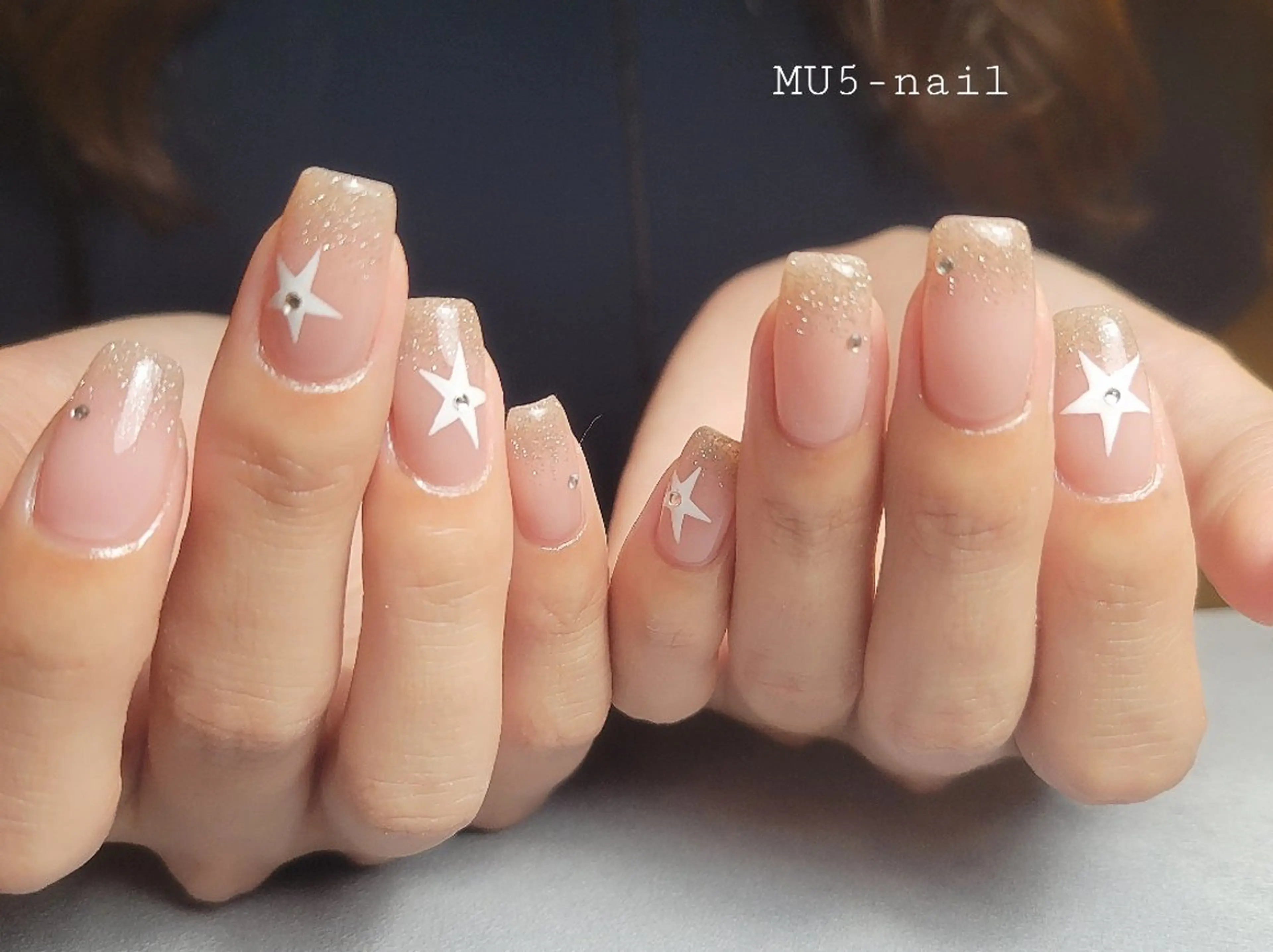 ネイル オフィスネイル MU5-nail 金山ネイルサロンのネイルデザイン