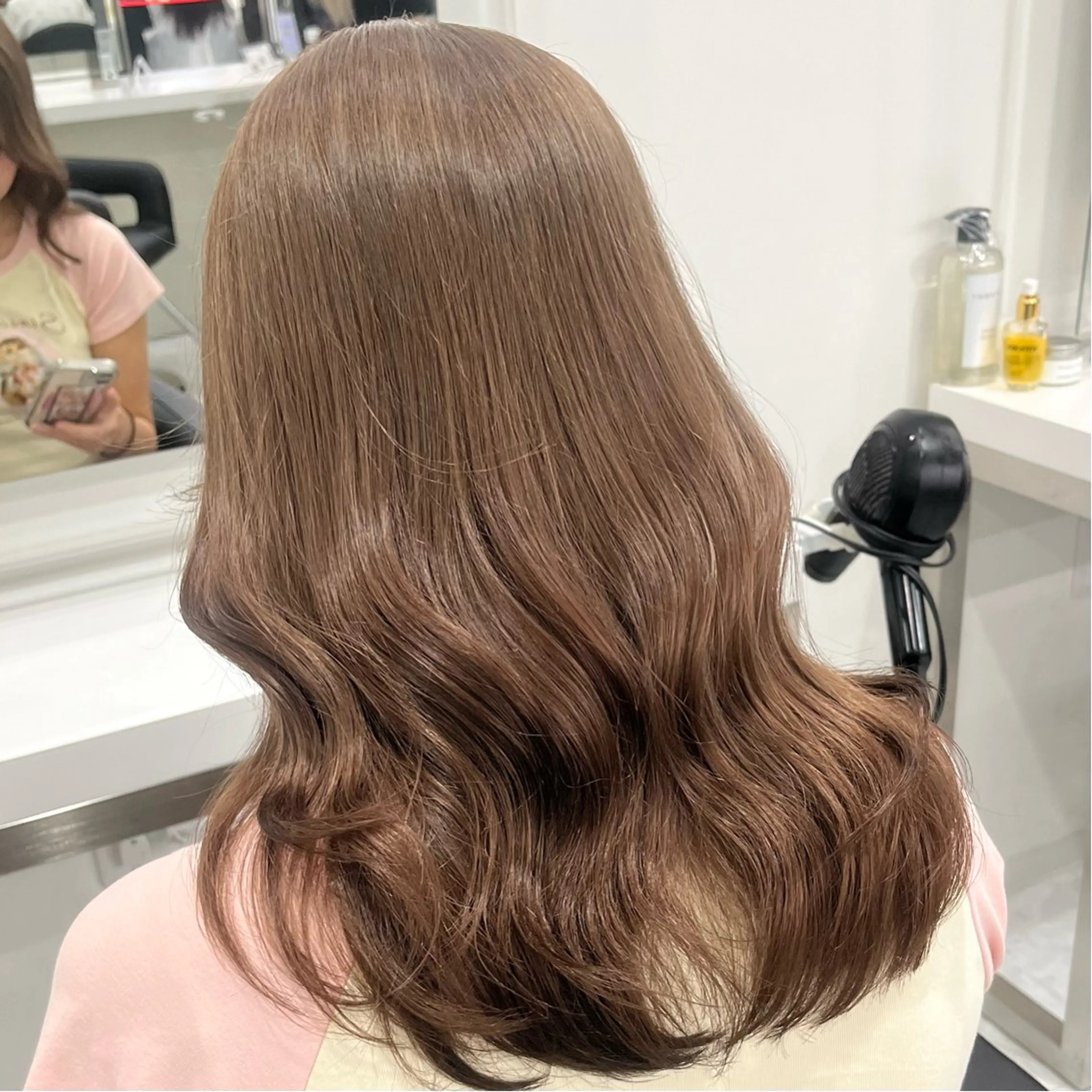 カラー 🤍海外girl🤍 ベージュ/ALISAのヘアスタイル