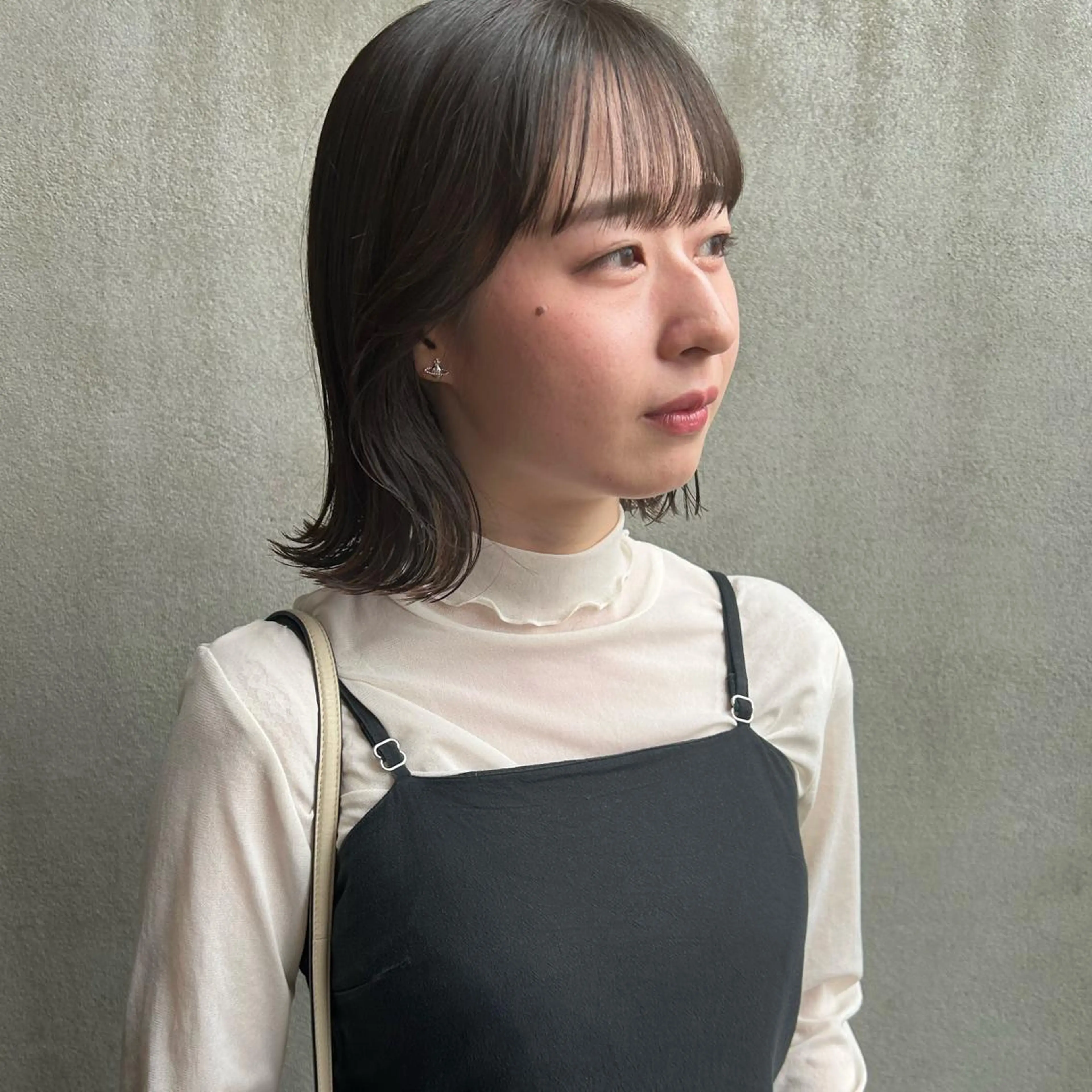 ミディアム en⁺　trust所属・レノ/en trust/金沢市のヘアスタイル