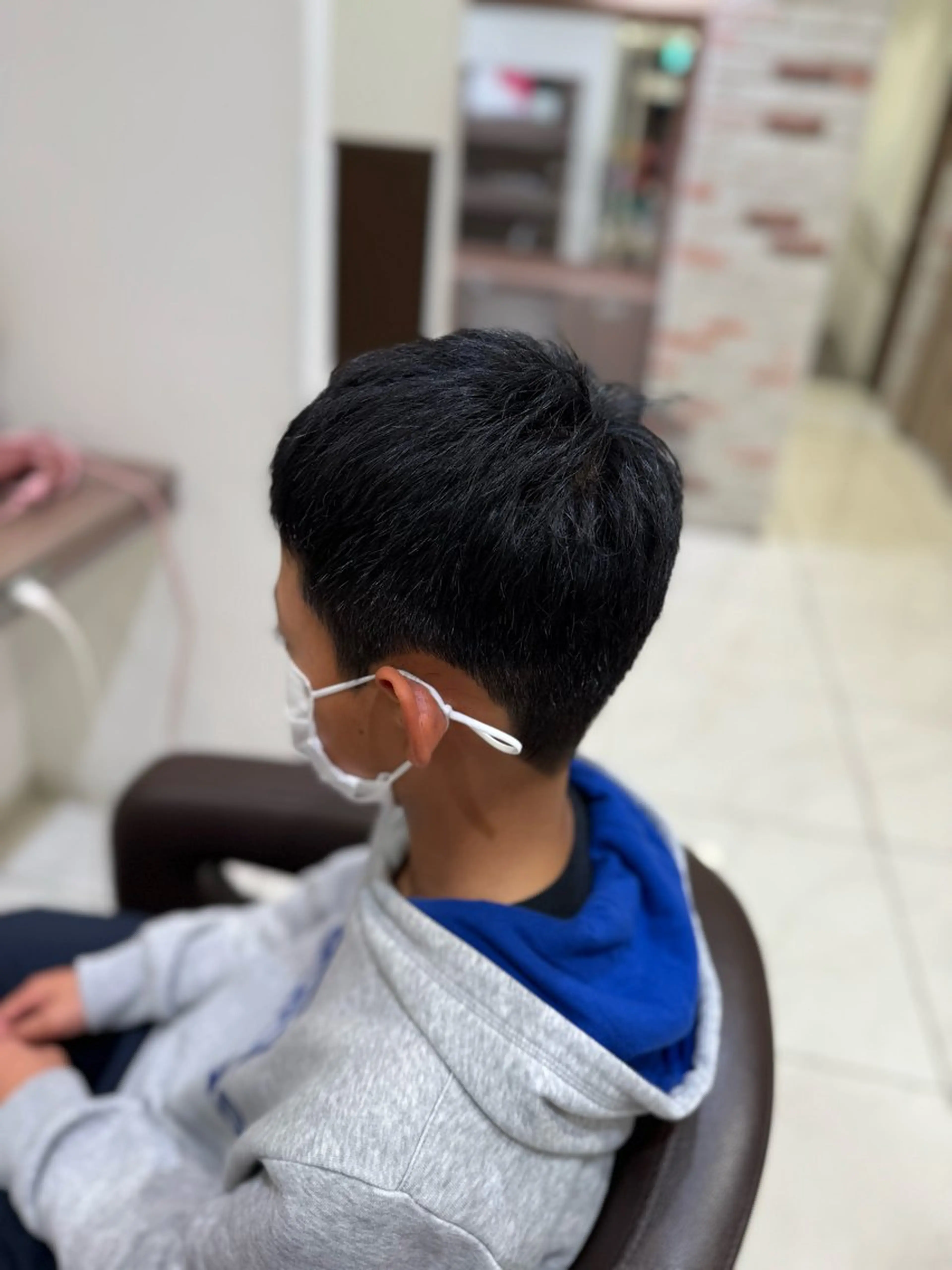 ショート メンズ 刈り上げ 🕯コバ/レイヤー/ 透明感/縮毛🕯のヘアスタイル