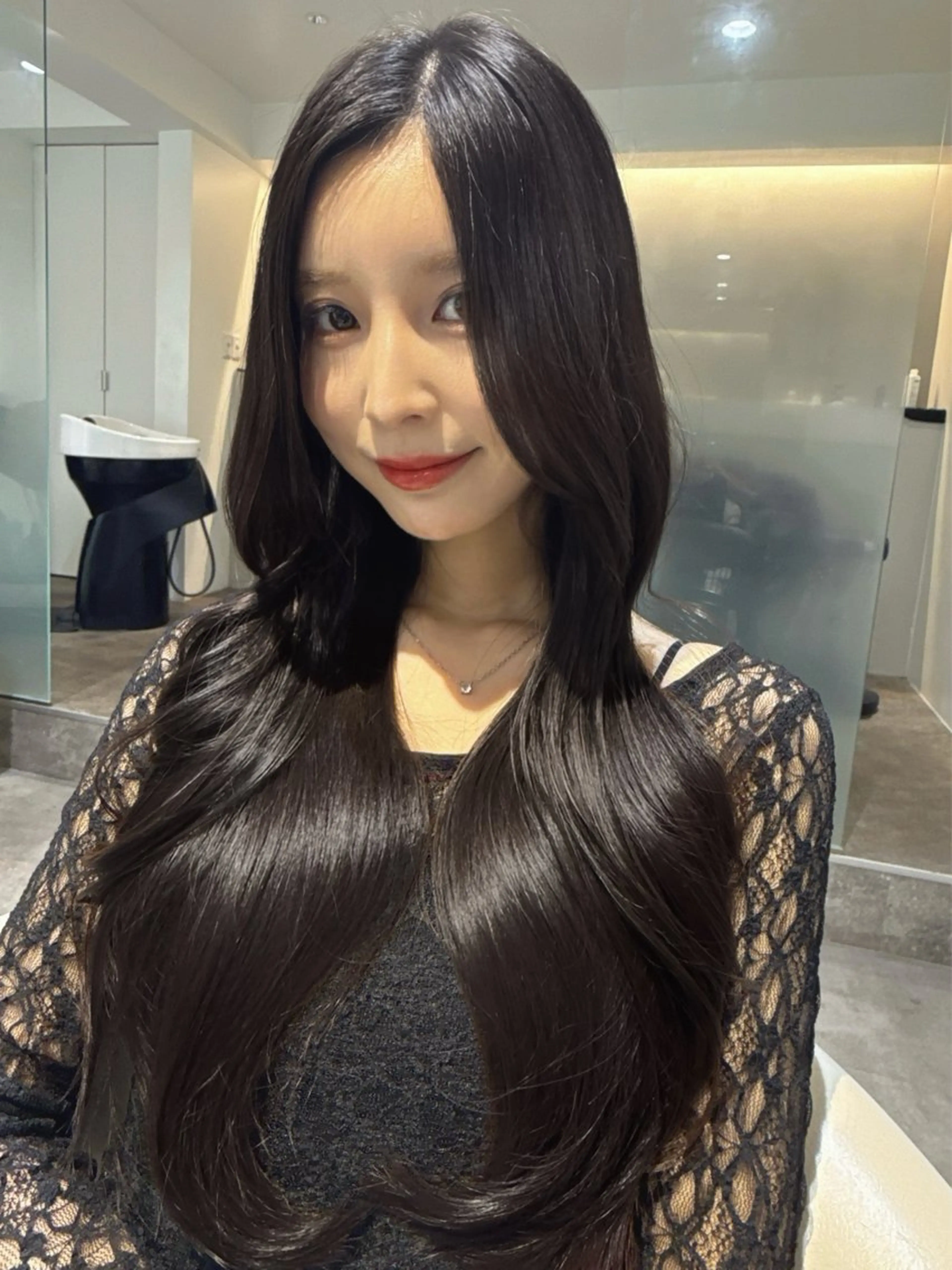 ロング カラー 透明感カラー グレージュ 髪質改善 トリートメント カット ヘアカラー トリートメント 💎透明感カラー特化 💎TAISEIのヘアスタイル