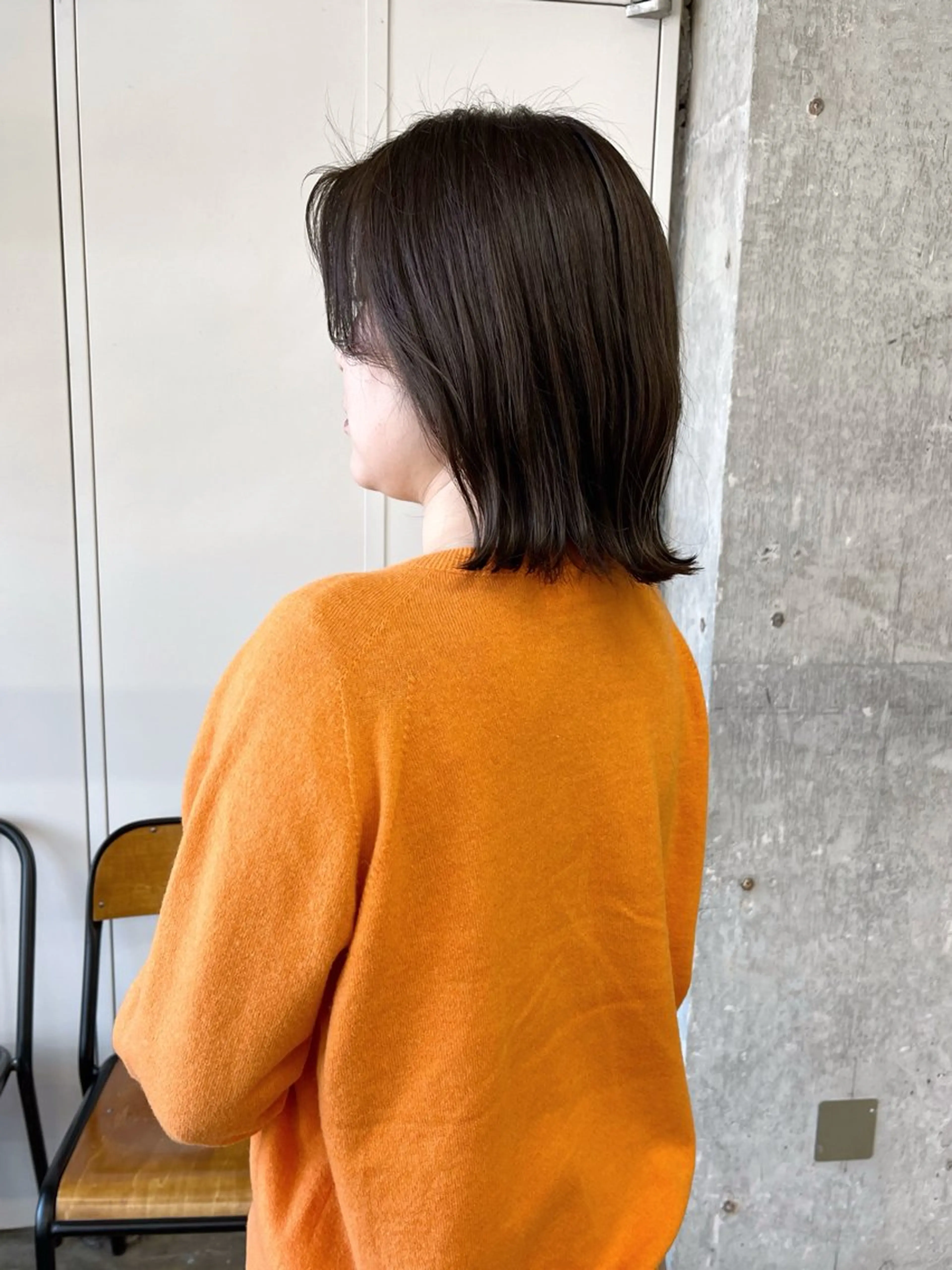 ミディアム カラー カット ヘアカラー 小木曽智美 /ボブ/ショートのヘアスタイル