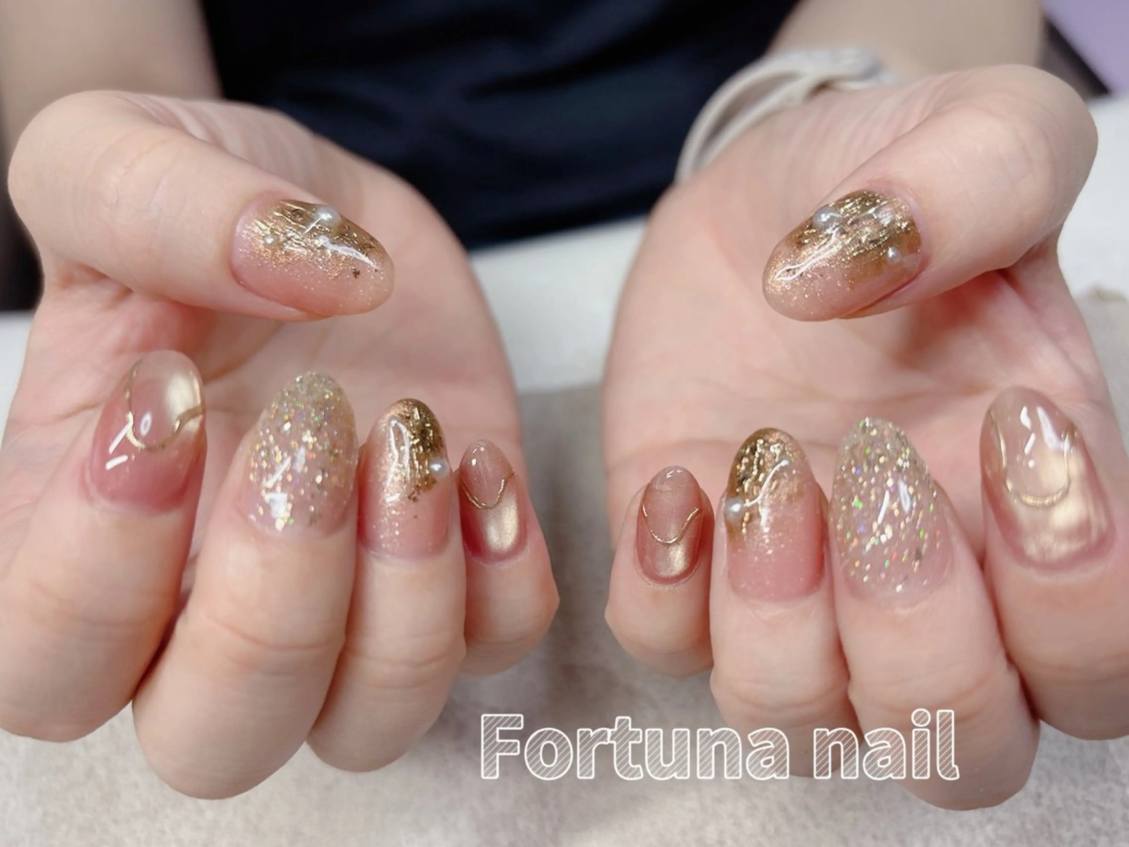 ネイル ハンドネイル Nail •Head スパFortunaのネイルデザイン