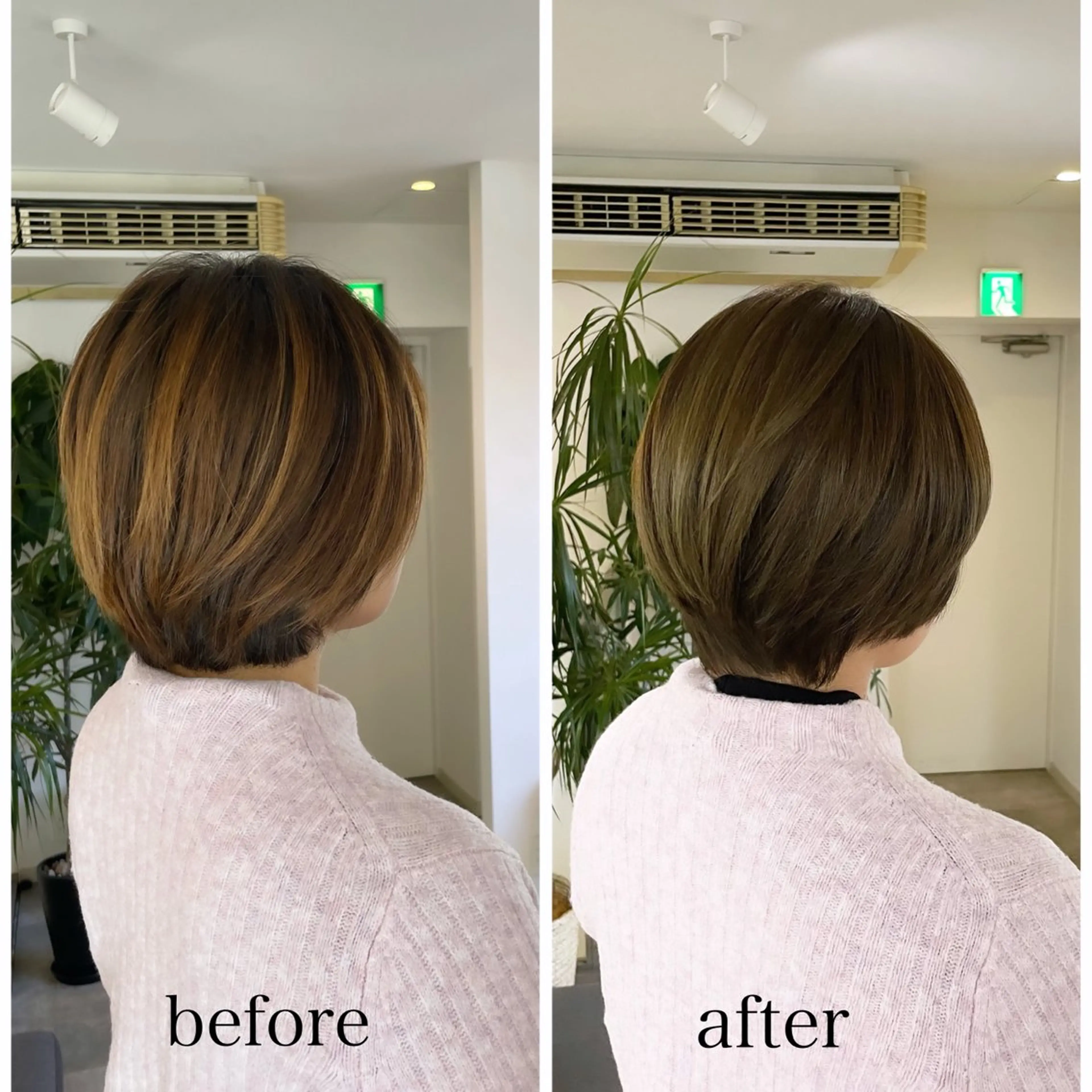 ショート 🌷ピンクカラー くどう🌷のヘアスタイル