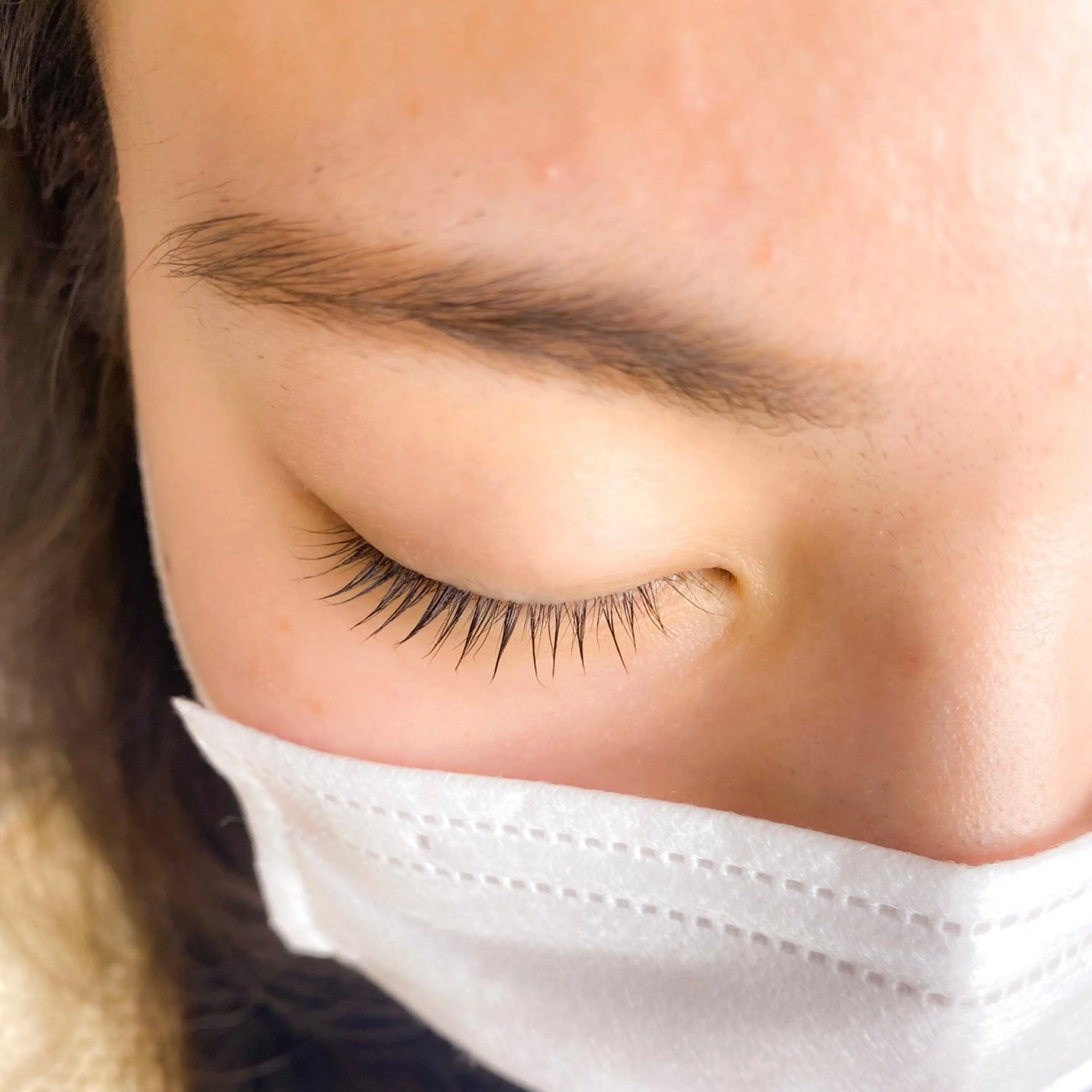 マツエク・マツパ ナチュラル パリジェンヌラッシュリフト まつげパーマ 下まつげエクステ 一重×まつ毛パーマ マツパ U too e's MANAE🌼の眉毛・アイブロウイメージ