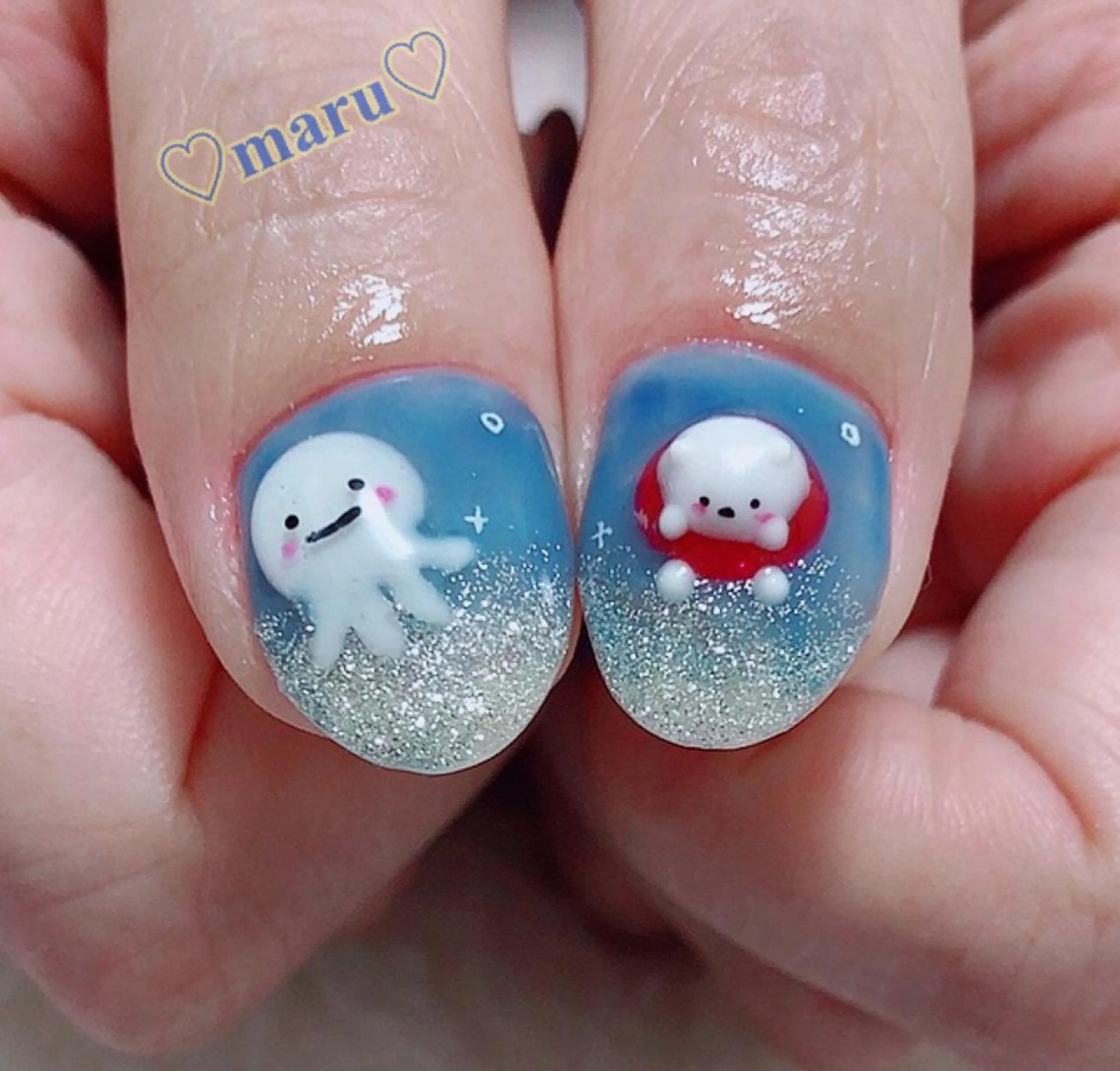 ネイル ハンドネイル フットネイル まるみ ♡のネイルデザイン