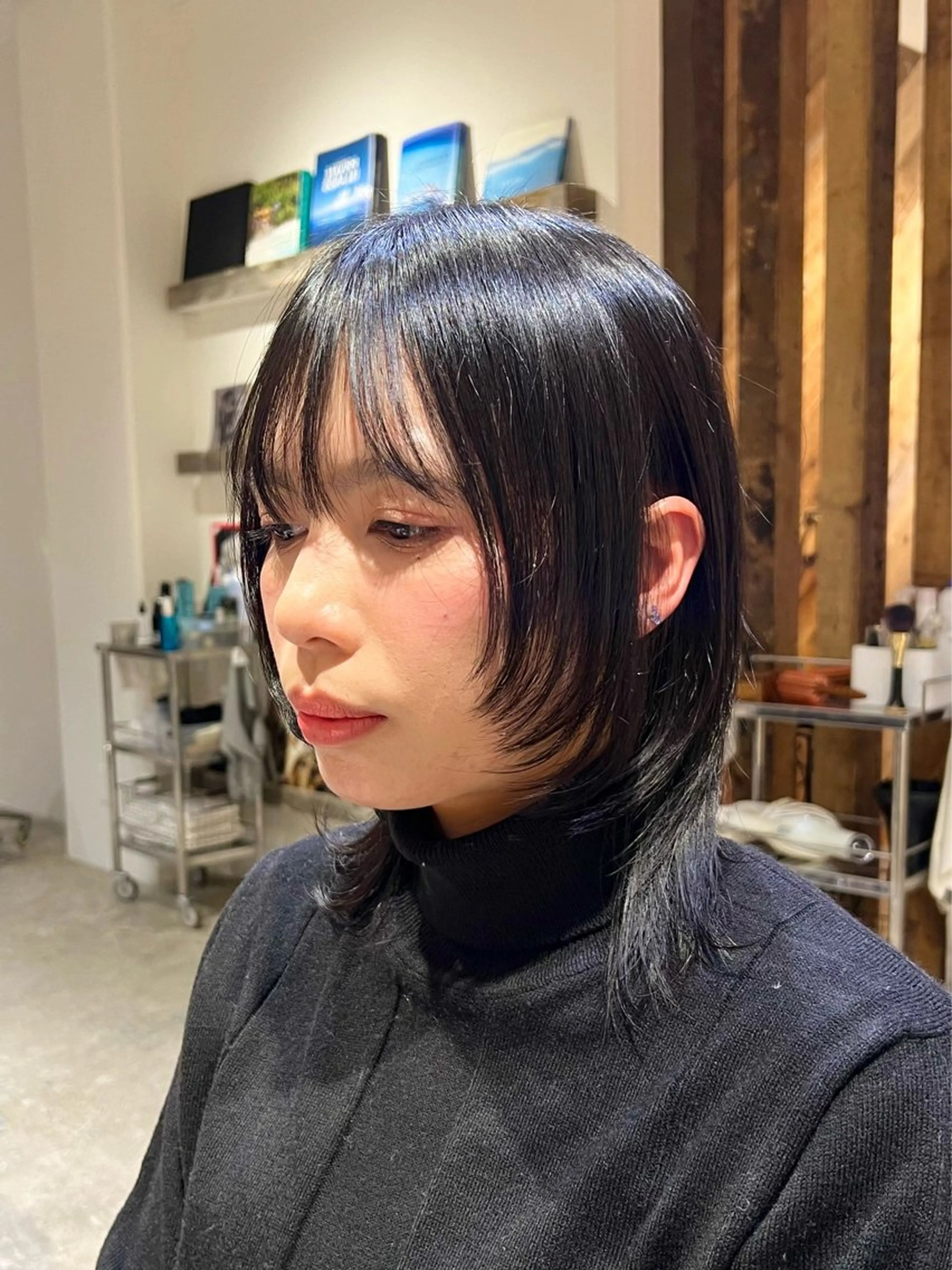 ミディアム カット トリートメント FERiCIA所属・ウルフカット/ 今川尚睦のヘアスタイル