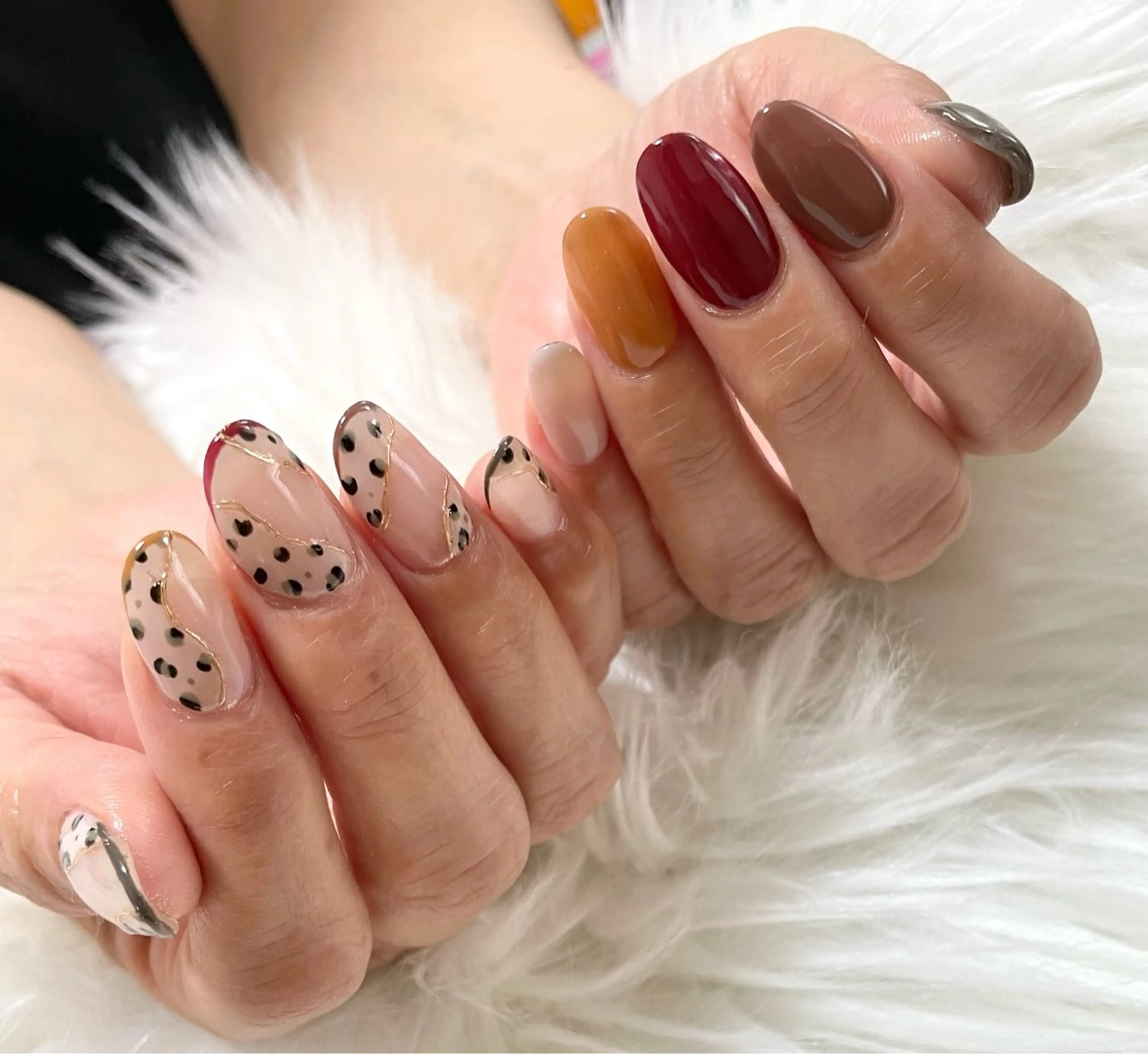 ネイル ハンドネイル nail salon HIRUKANAのネイルデザイン