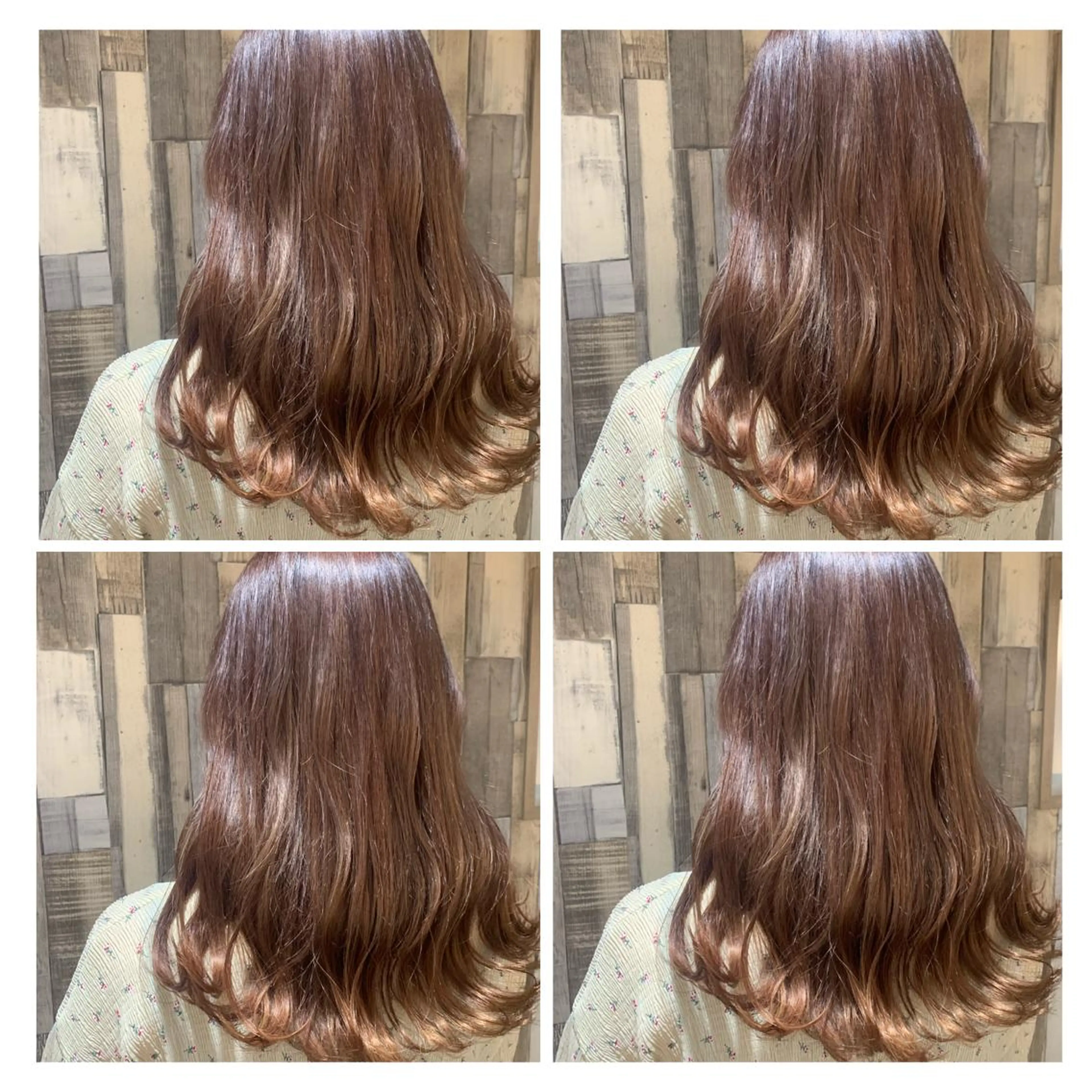 ロング カラー ピンクカラー 髪質改善艶髪 ℍ𝔸ℝ𝕌𝕂𝔸のヘアスタイル