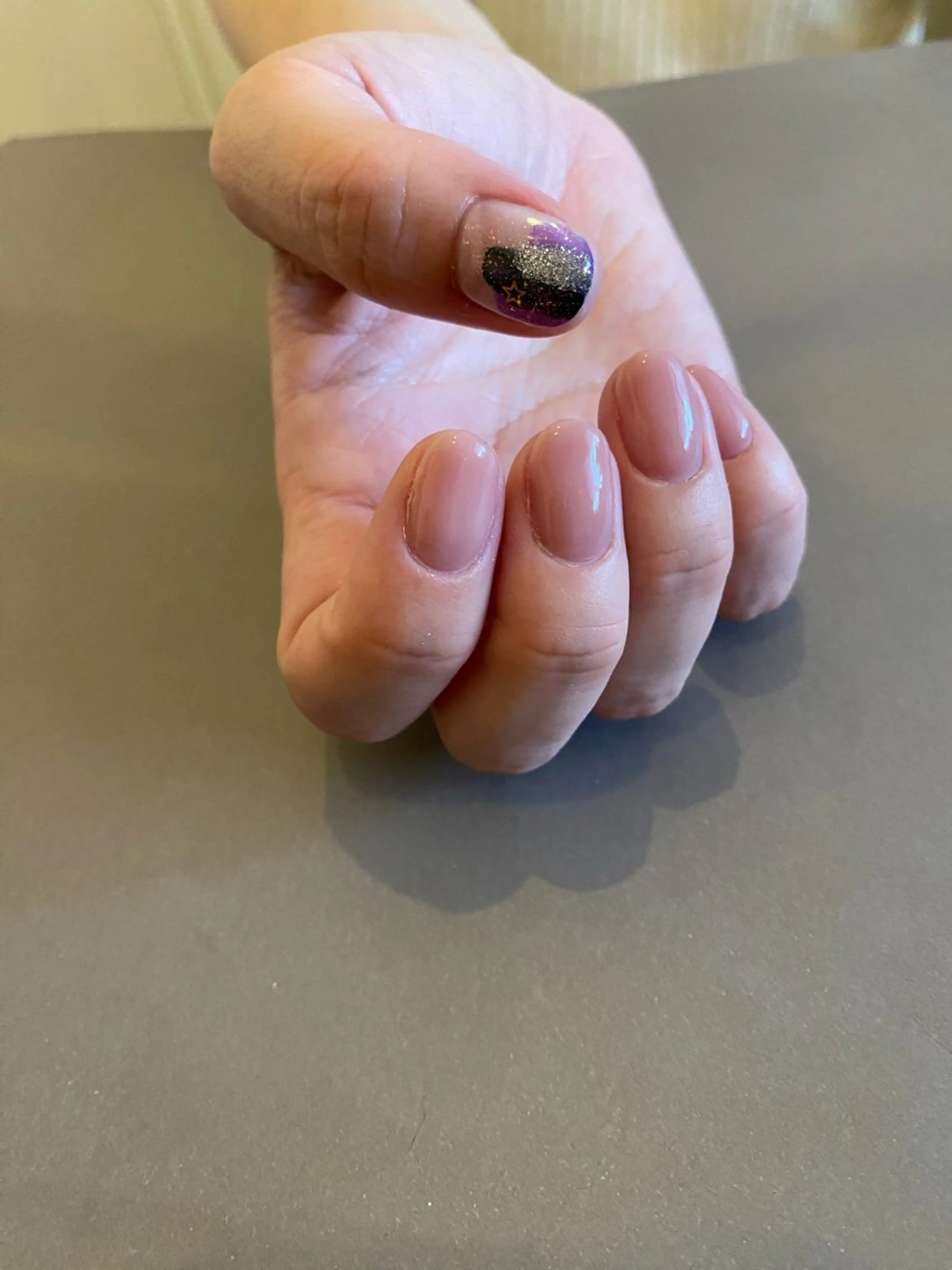 ネイル アートネイル ワンカラーネイル ハンドネイル nailsalon Puretéのネイルデザイン