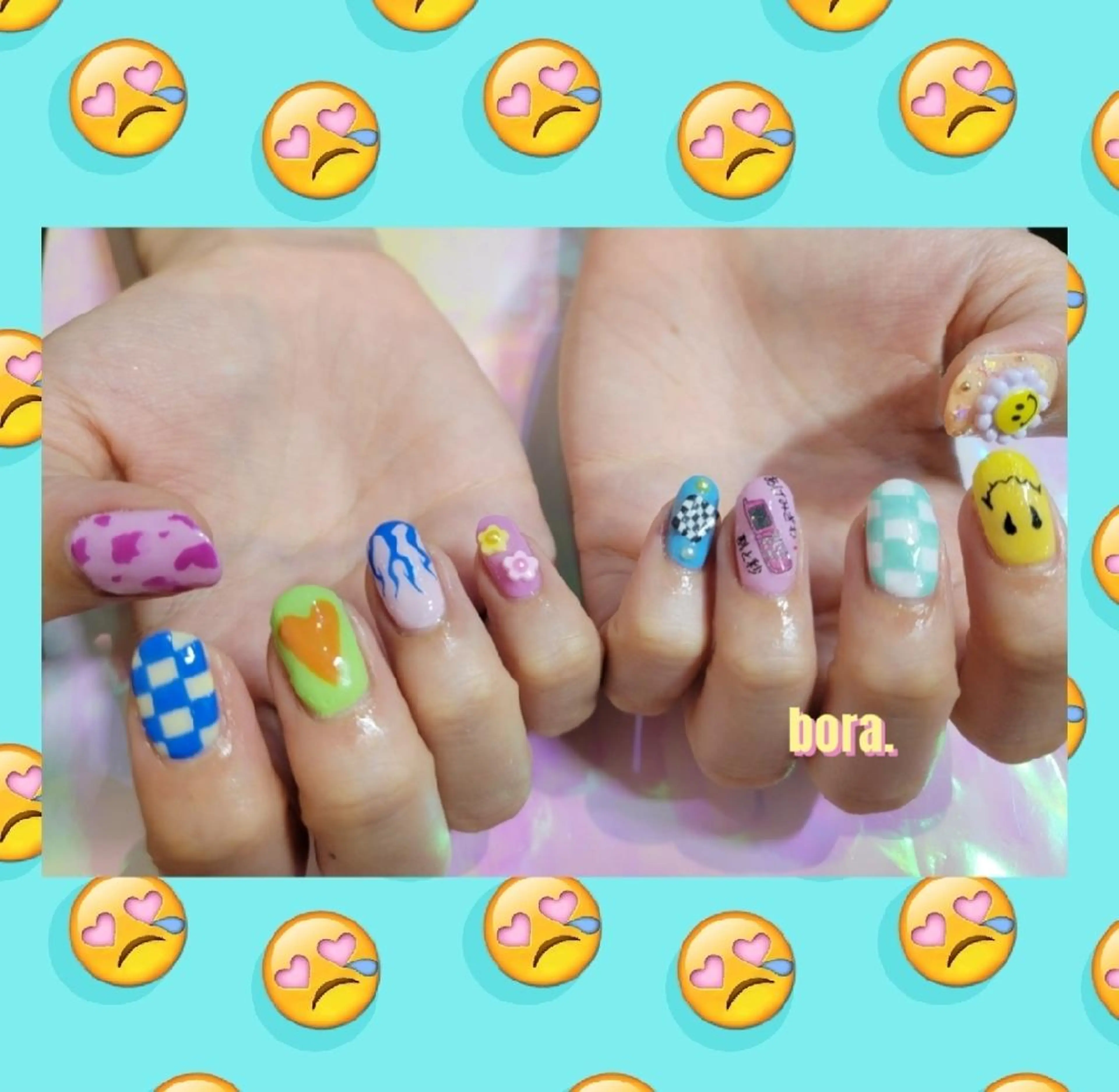 ネイル 💜bora .のネイルデザイン