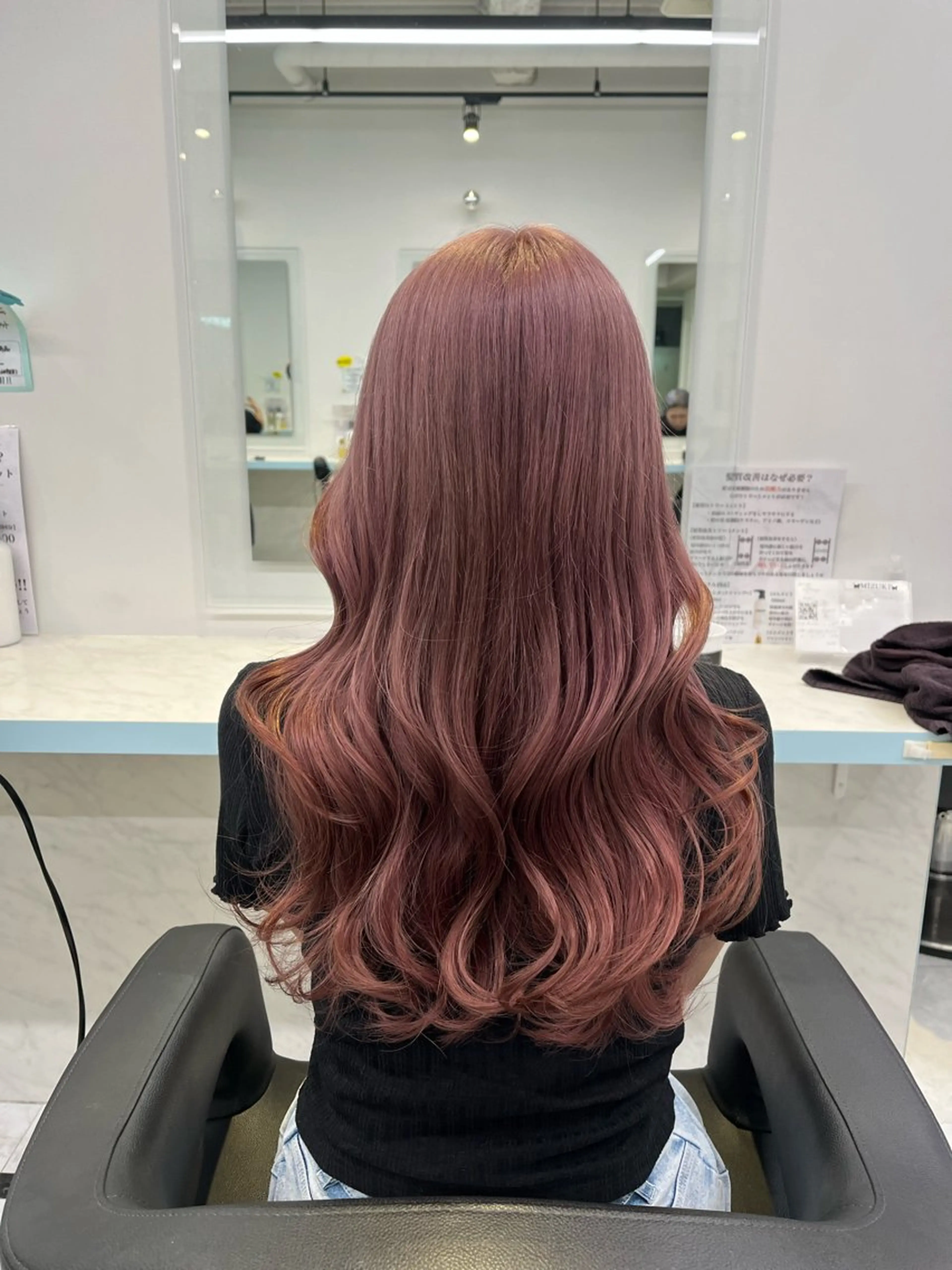 ロング カラー ヘアカラー トリートメント ブリーチカラー 🩵MIZUKIのヘアスタイル