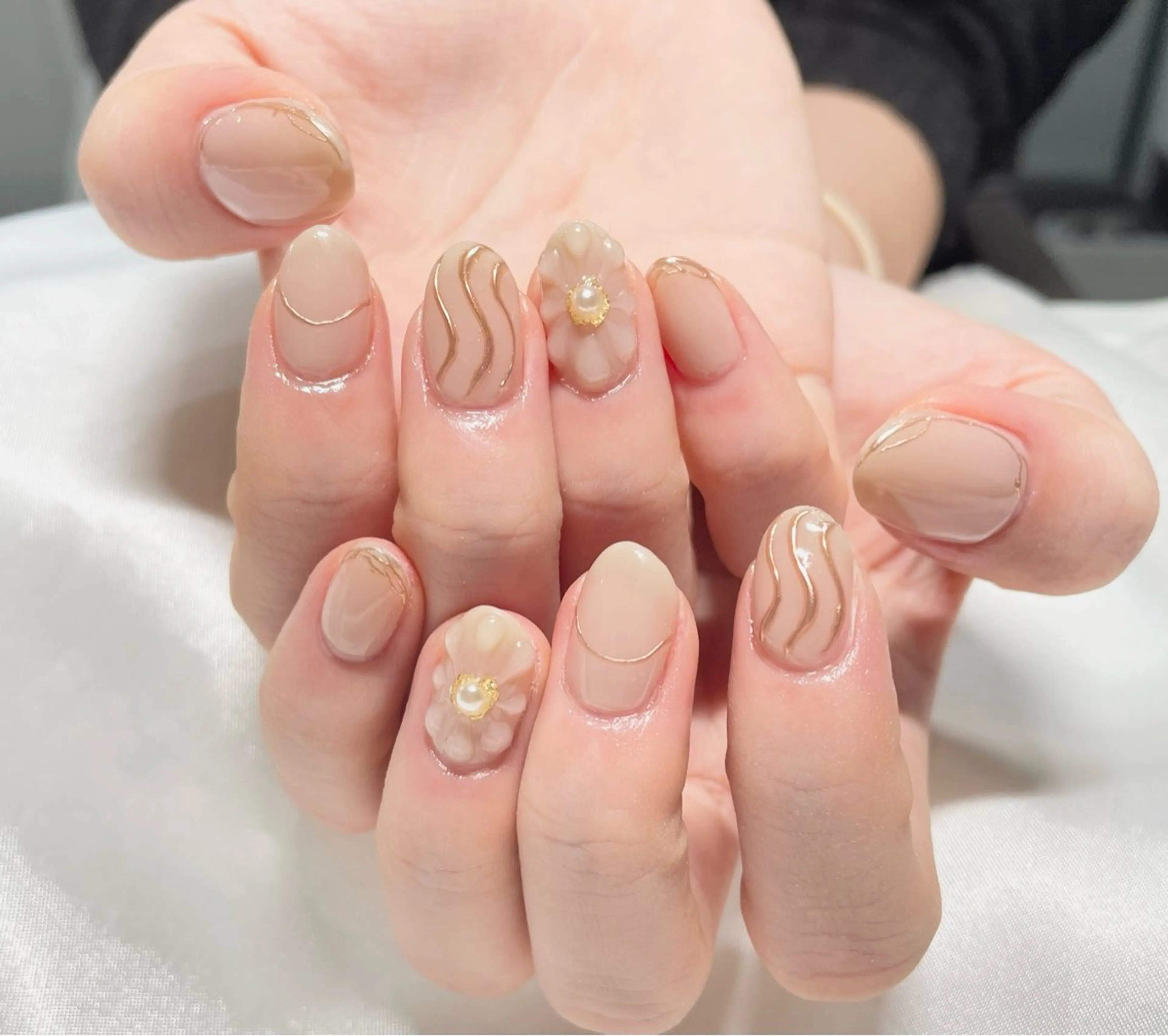 ネイル ハンドネイル 阿部 楓のネイルデザイン