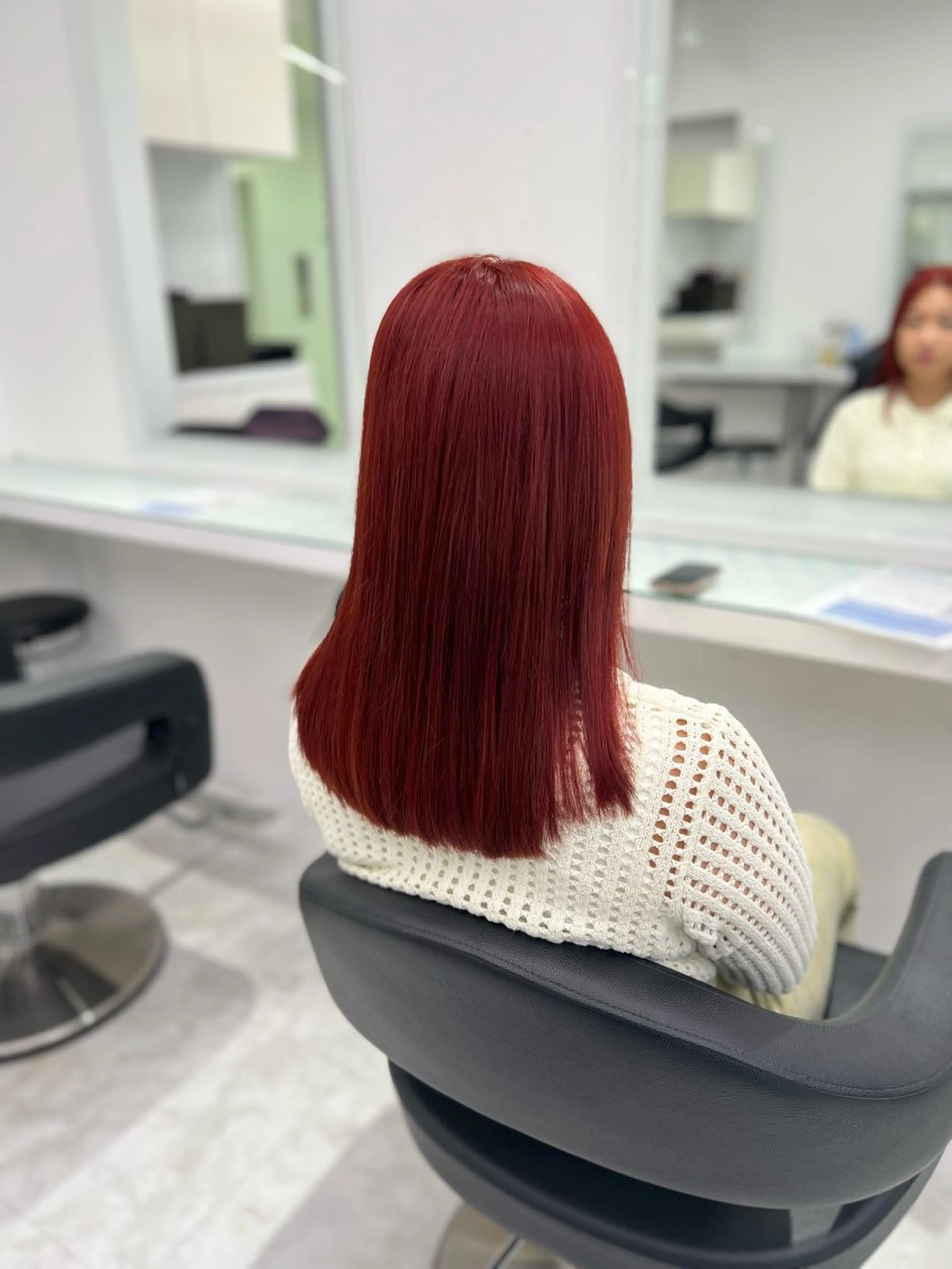 カラー ヘアカラー トリートメント ヘッドスパ ヘアセット ブリーチなし透明感 💗RYOTAのヘアスタイル