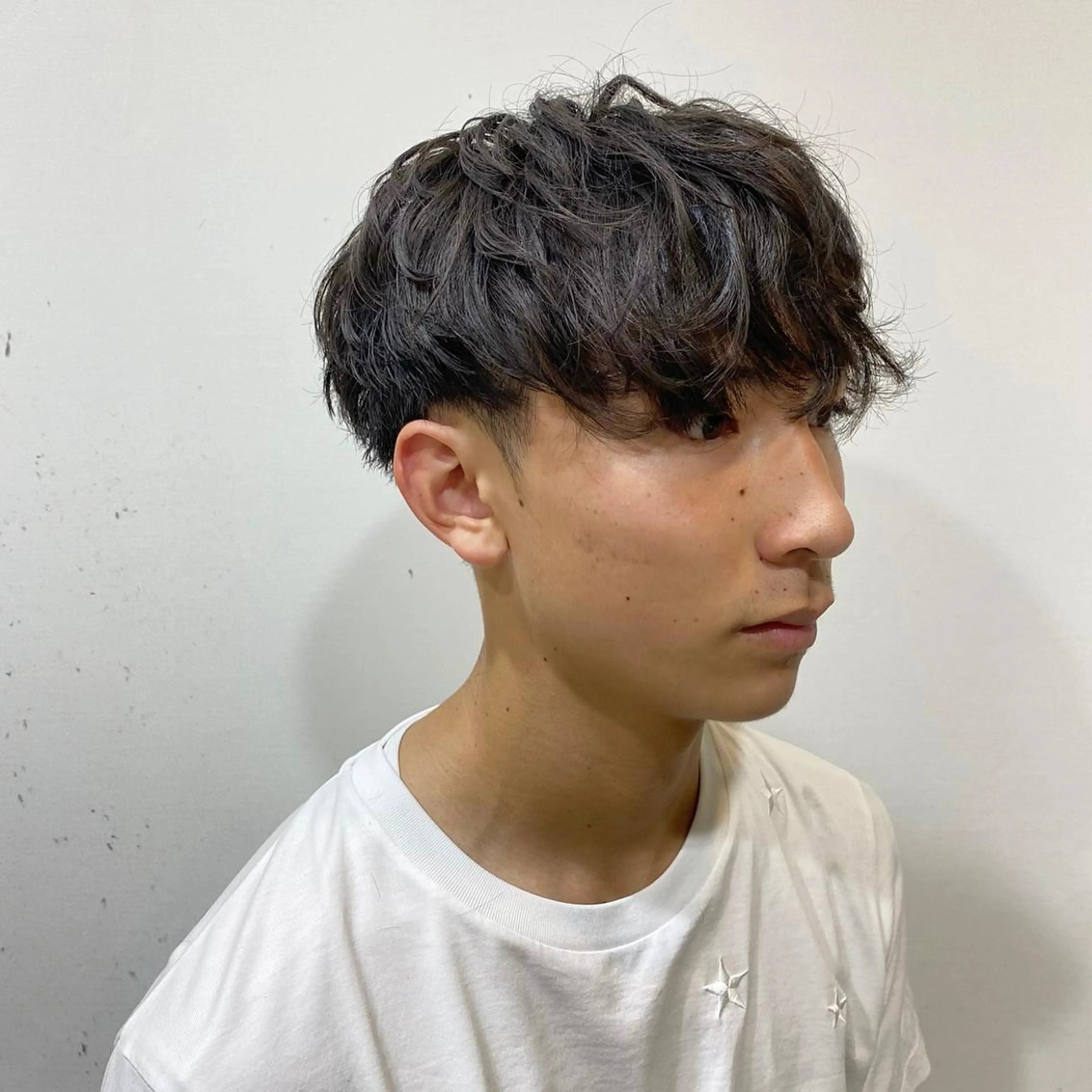 パーマ メンズ メンズパーマ カット パーマ トリートメント JINKIメンズ特化 メンズカットパーマのヘアスタイル