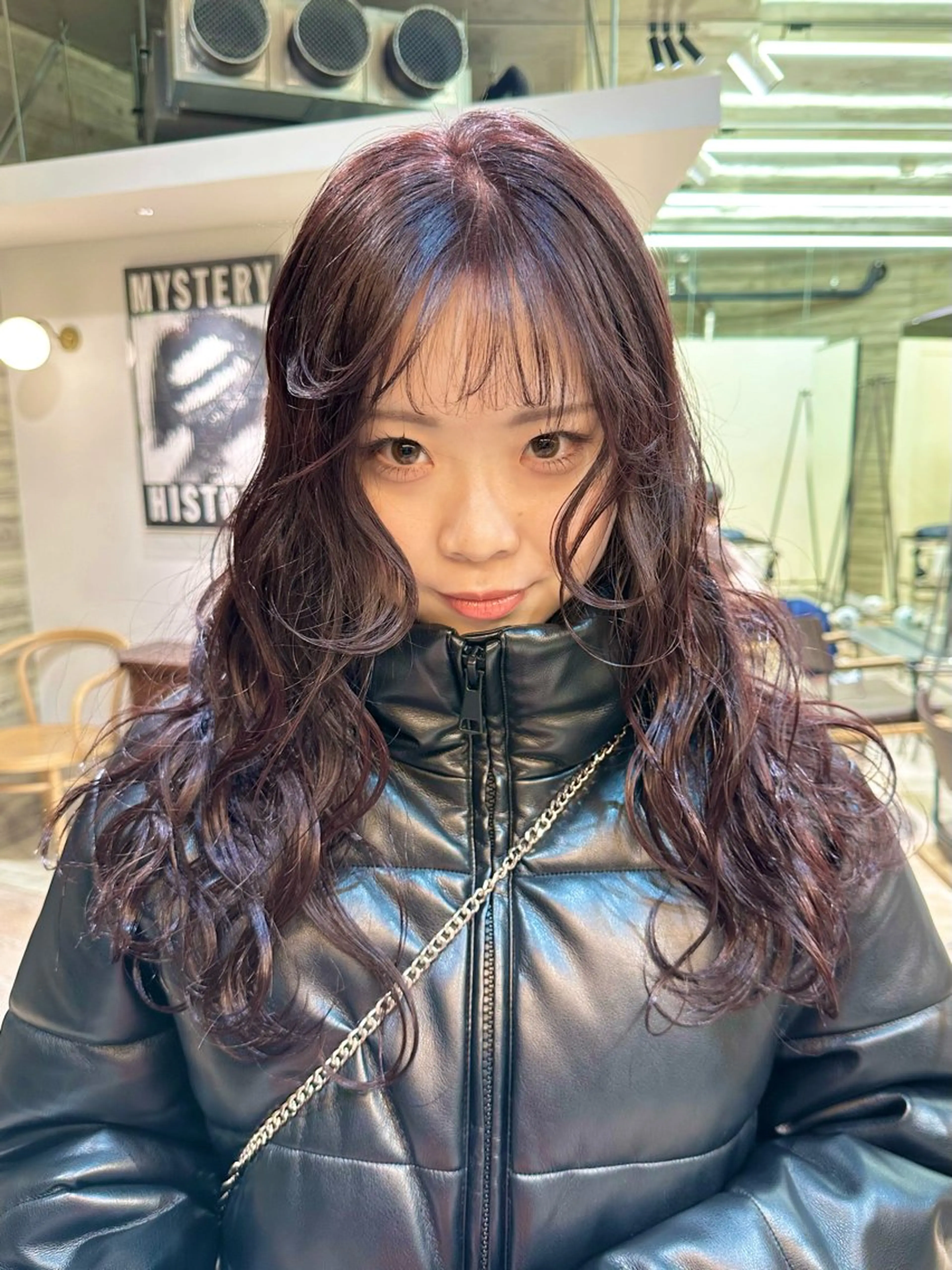 セミロング カラー ヘアカラー トリートメント ヘッドスパ ヘアセット kai .のヘアスタイル