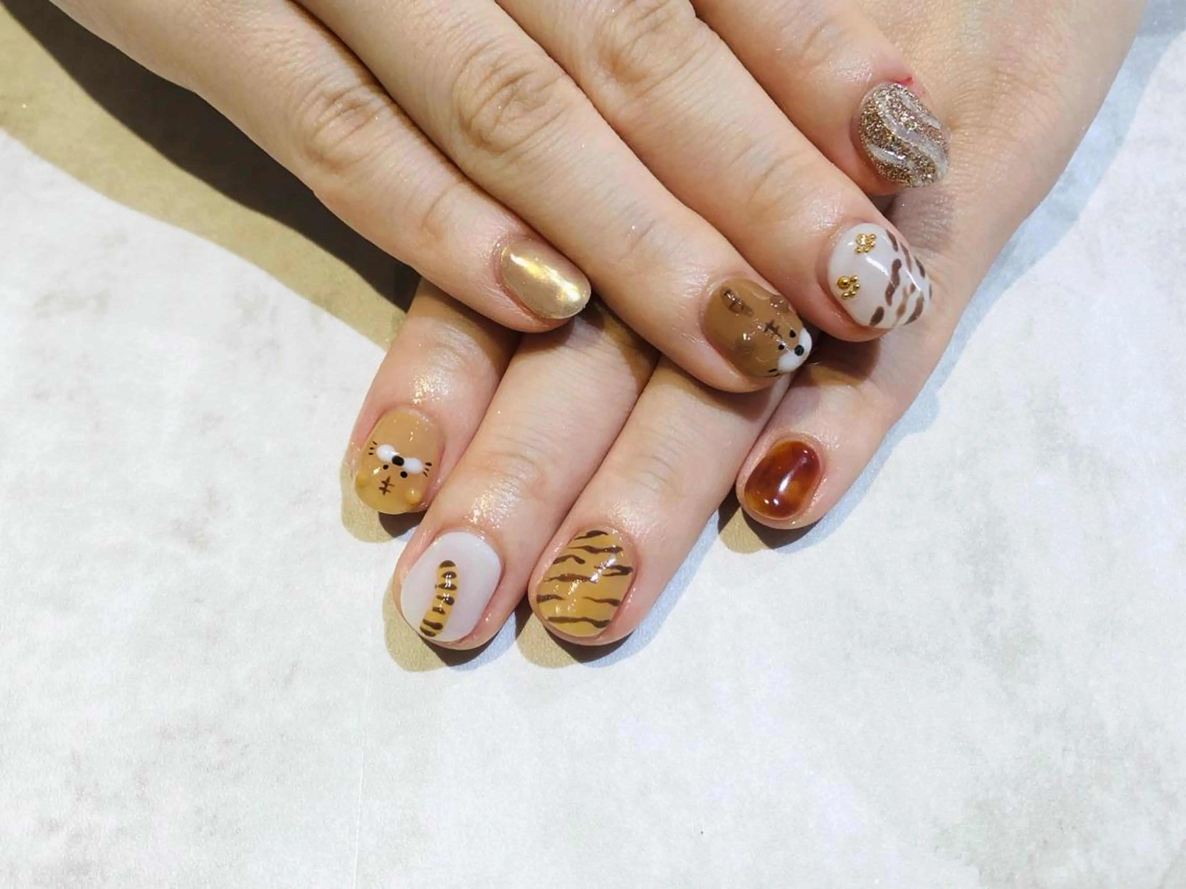 ネイル 舞田 苑香のネイルデザイン