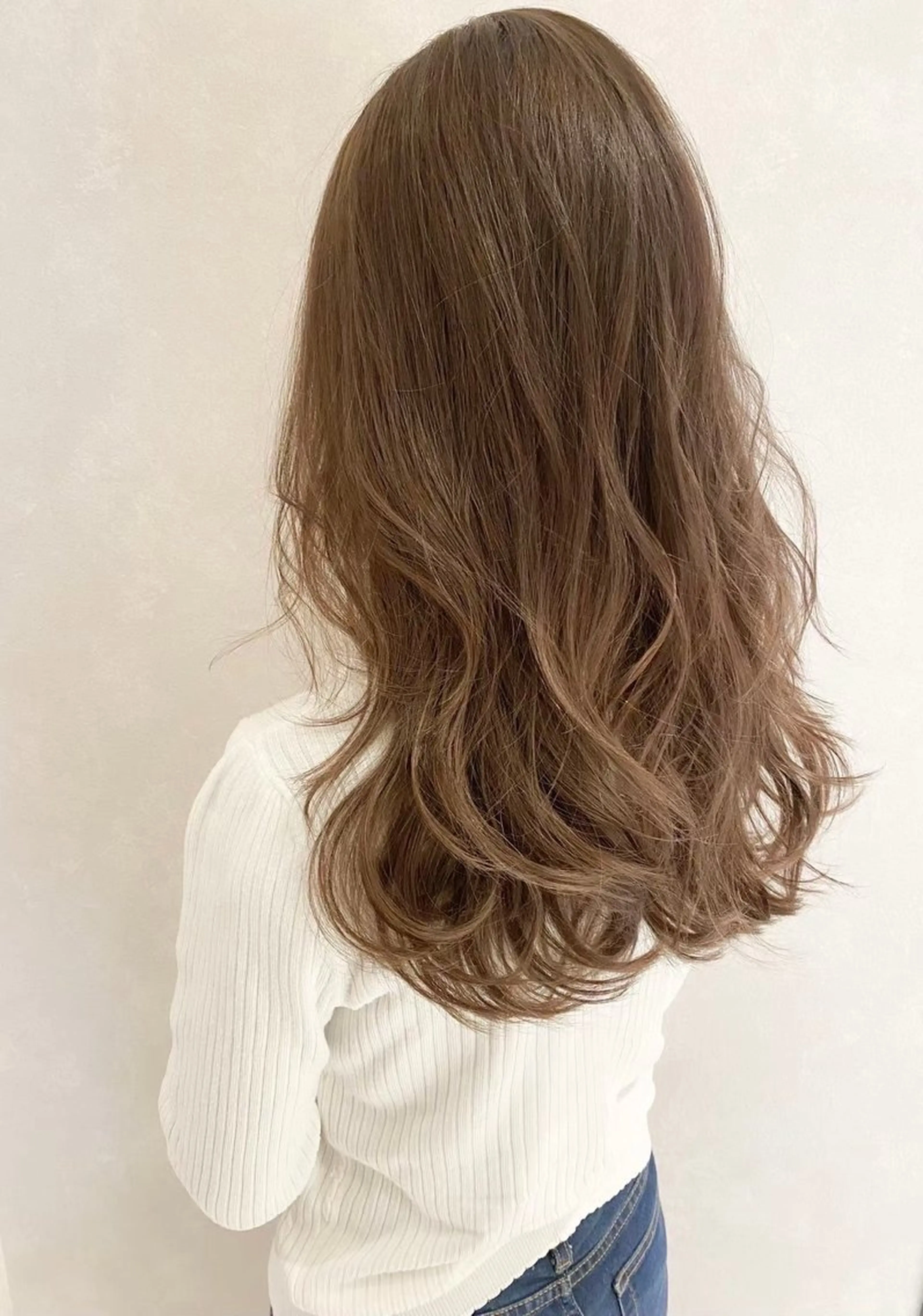 セミロング カラー カット ヘアカラー KamiBito奈良生駒店所属・きむら はるみのヘアスタイル