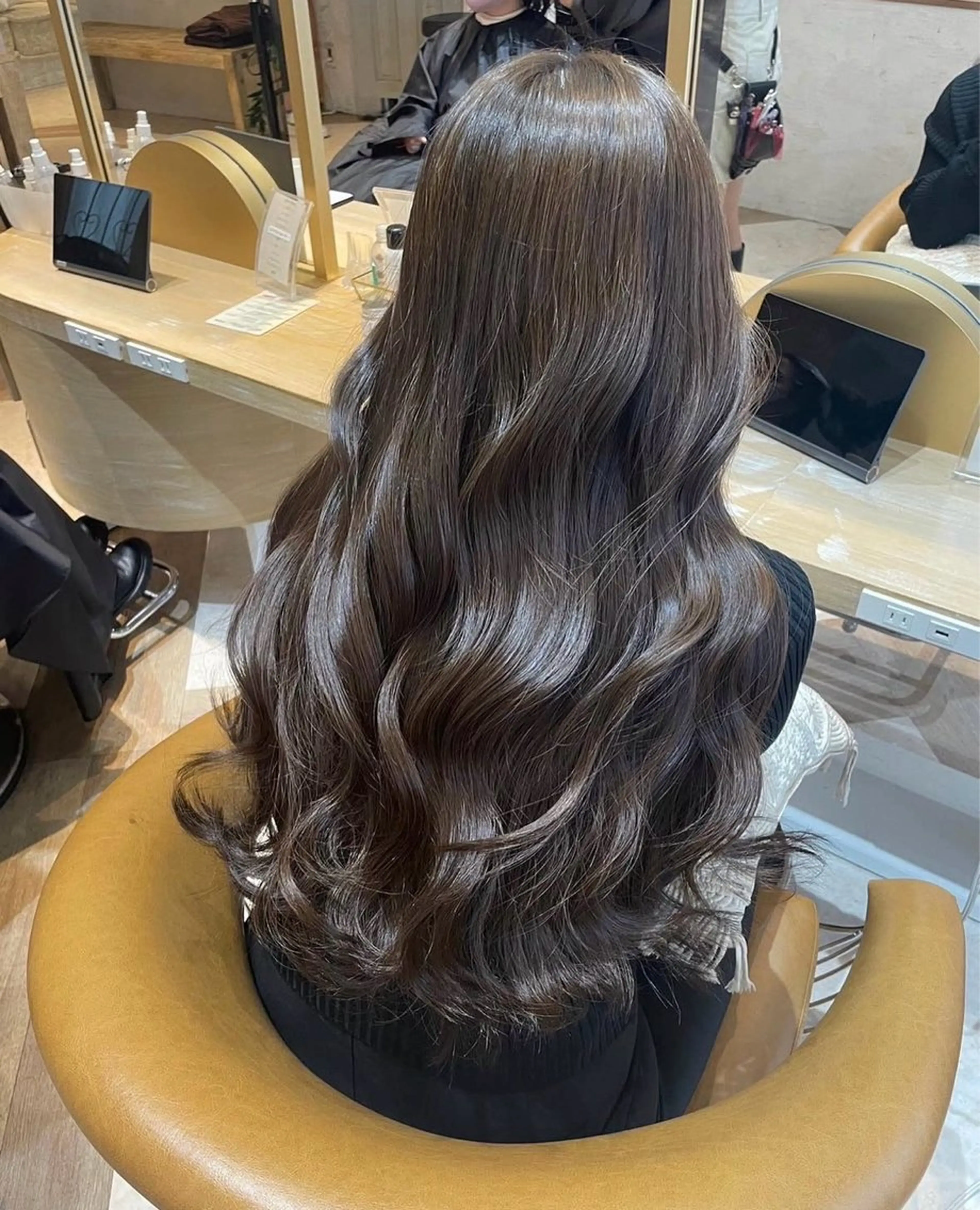 カラー ブリーチなし/ 透明感カラー/松沢のヘアスタイル