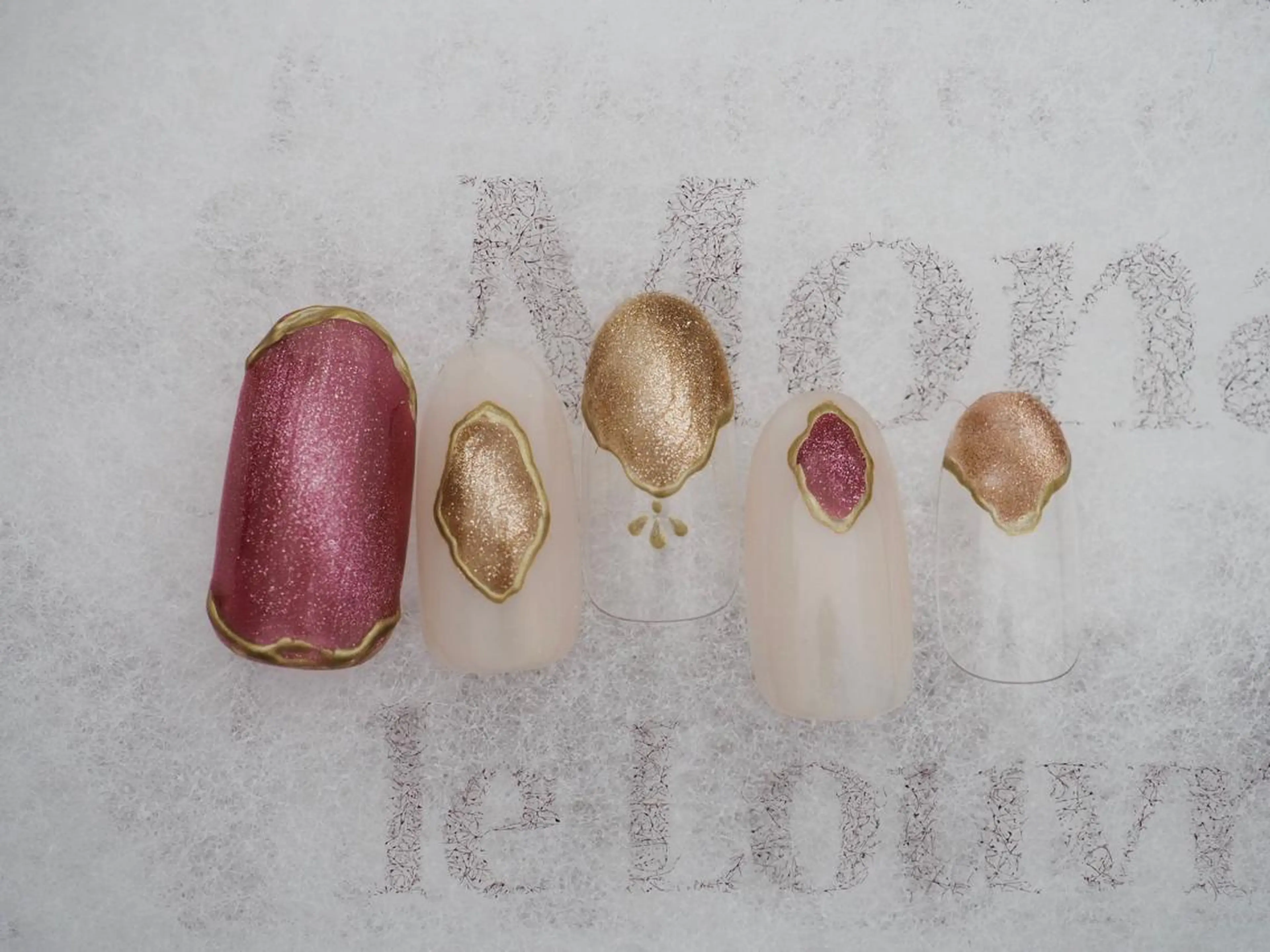 ネイル トップネイリスト Ribbon立川店のネイルデザイン