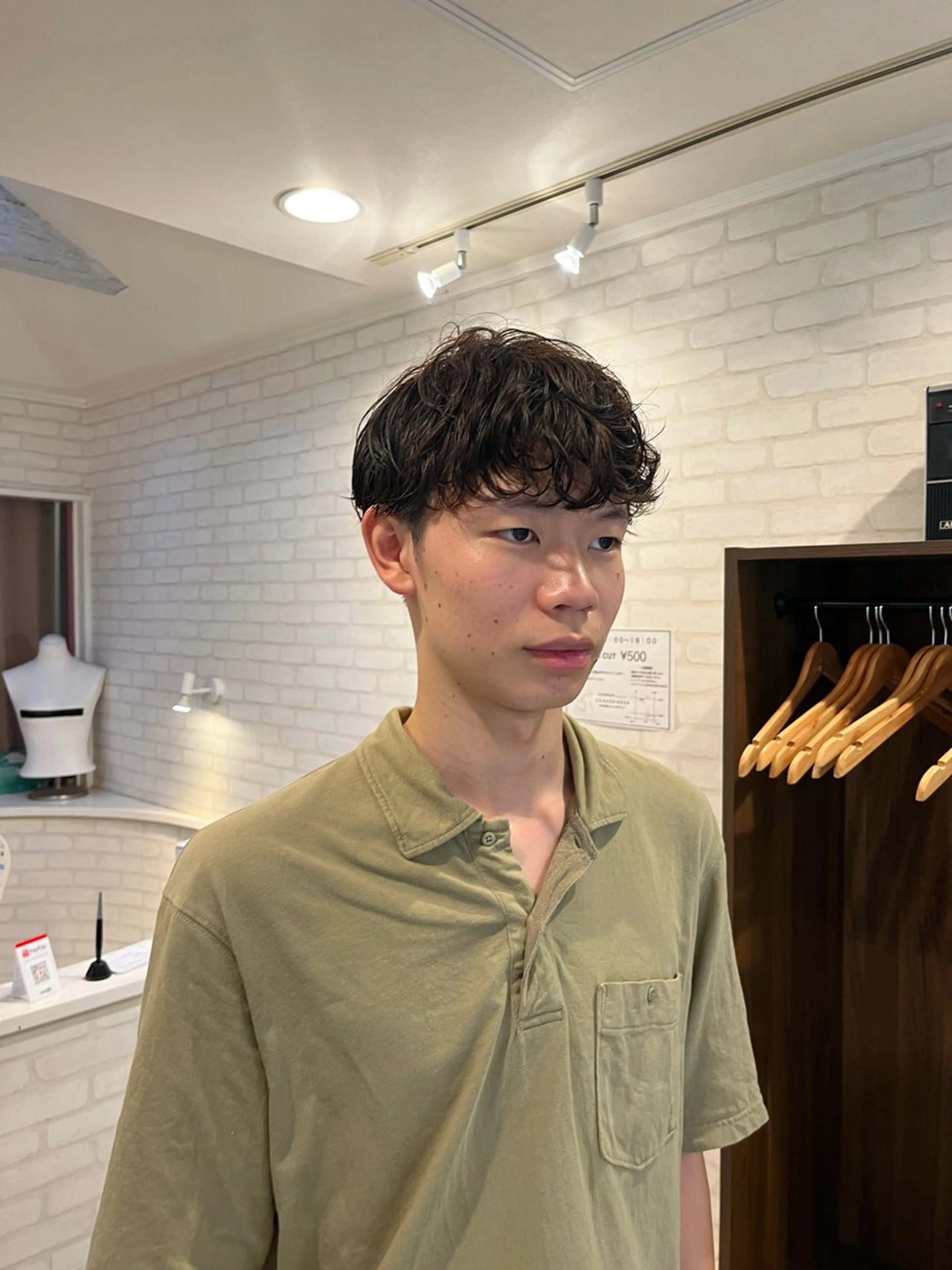 パーマ メンズ メンズパーマ カット パーマ 阿部 うららのマツエク・マツパデザイン