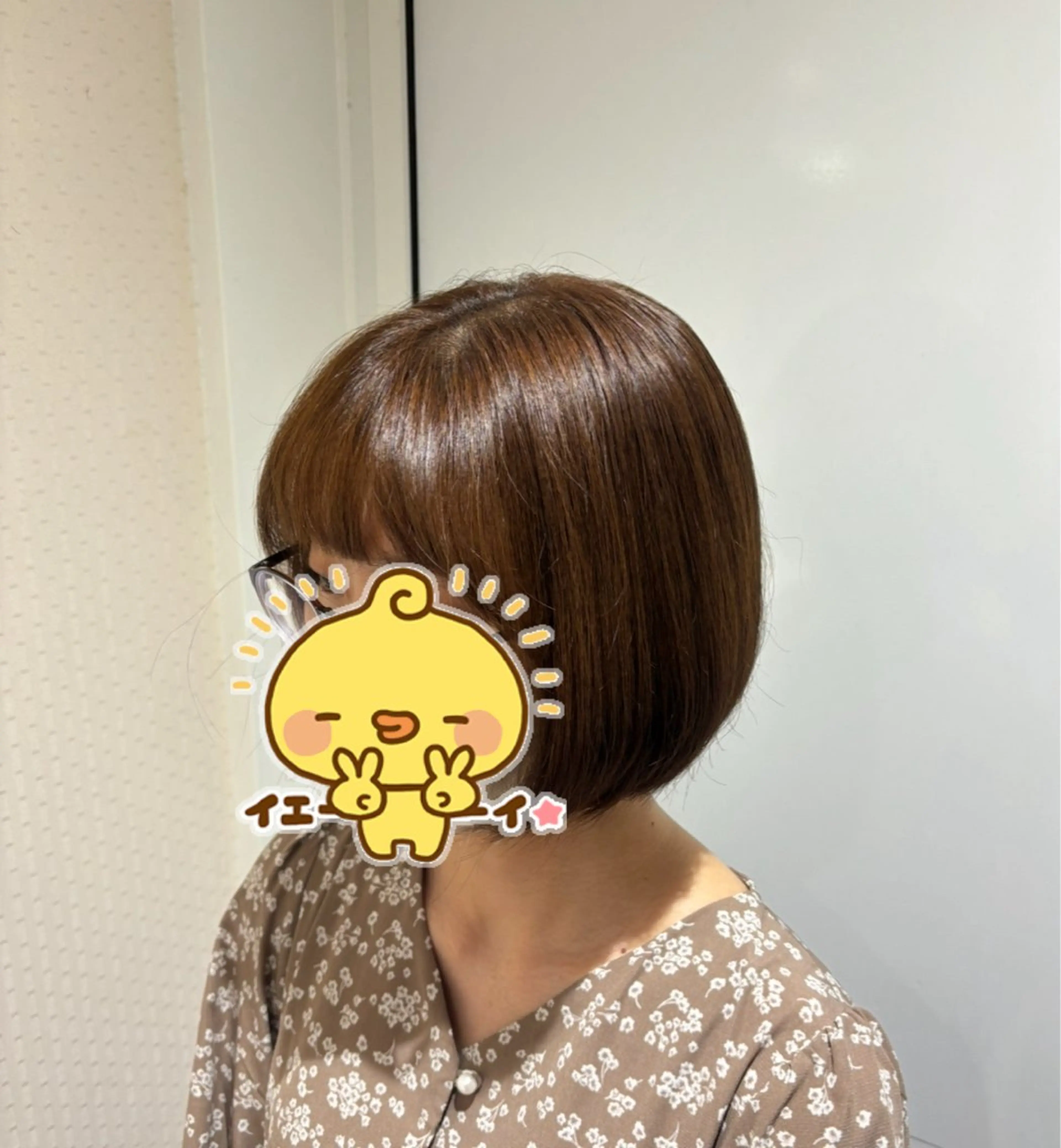 カラー ブリーチ ブリーチなしカラー ヘアカラー Les Saisons EX 大宮店所属・間島 叶のヘアスタイル