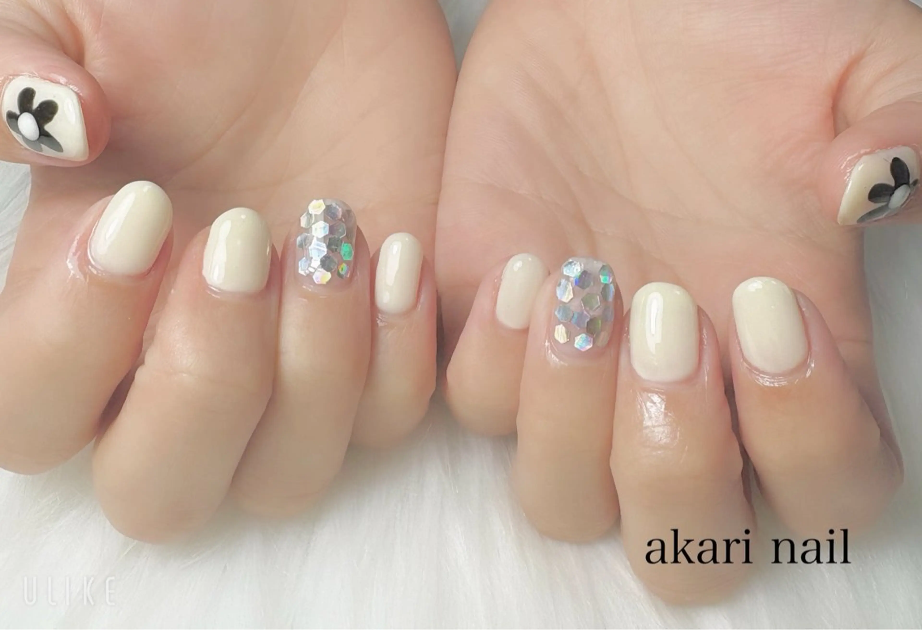 ネイル ハンドネイル フットネイル AKARI nail💅のネイルデザイン