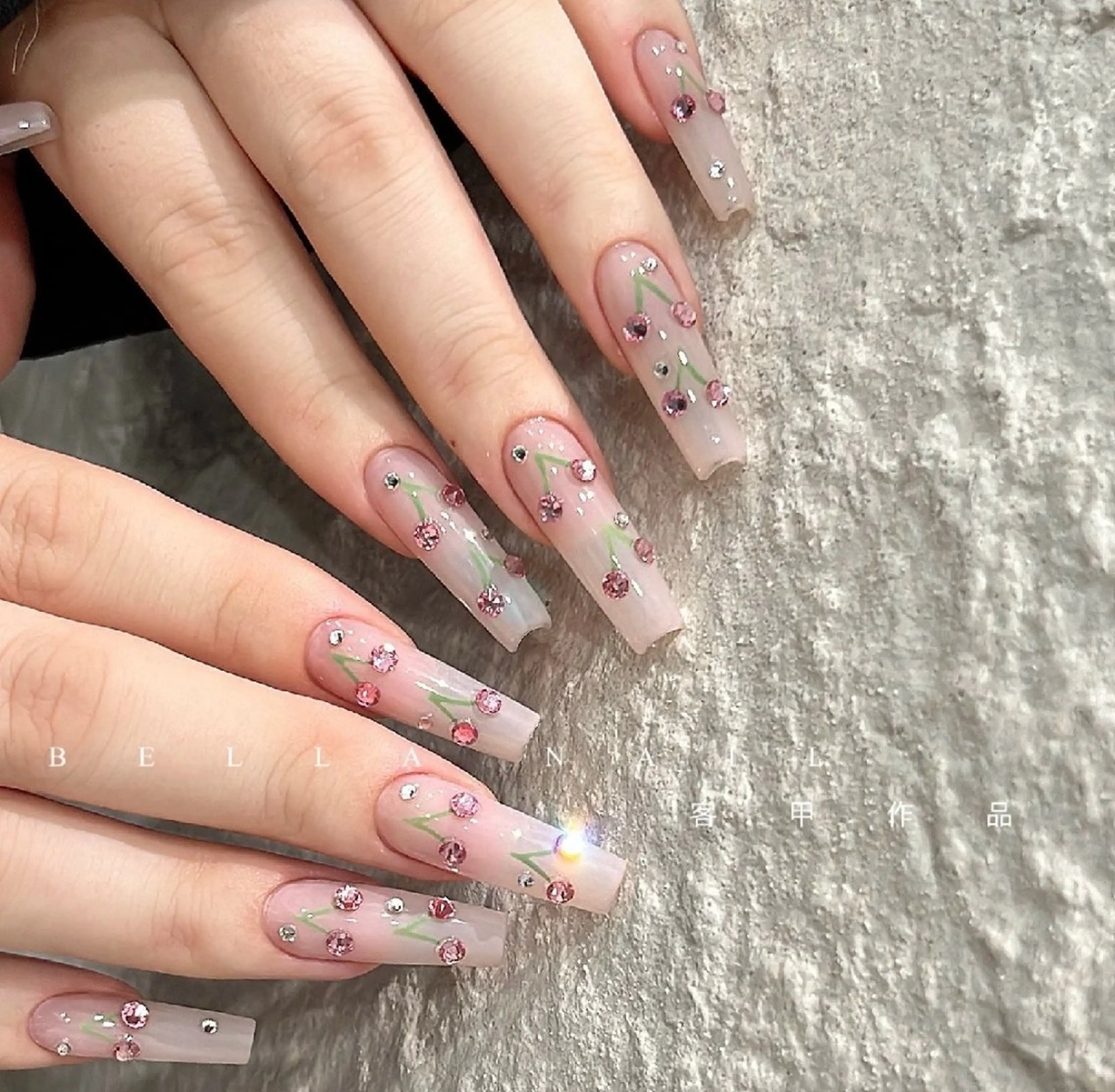 ネイル オーロラネイル チークネイル 長さ出し フットネイル フレンチネイル ハンドネイル ＫＯ ＫＯのネイルデザイン