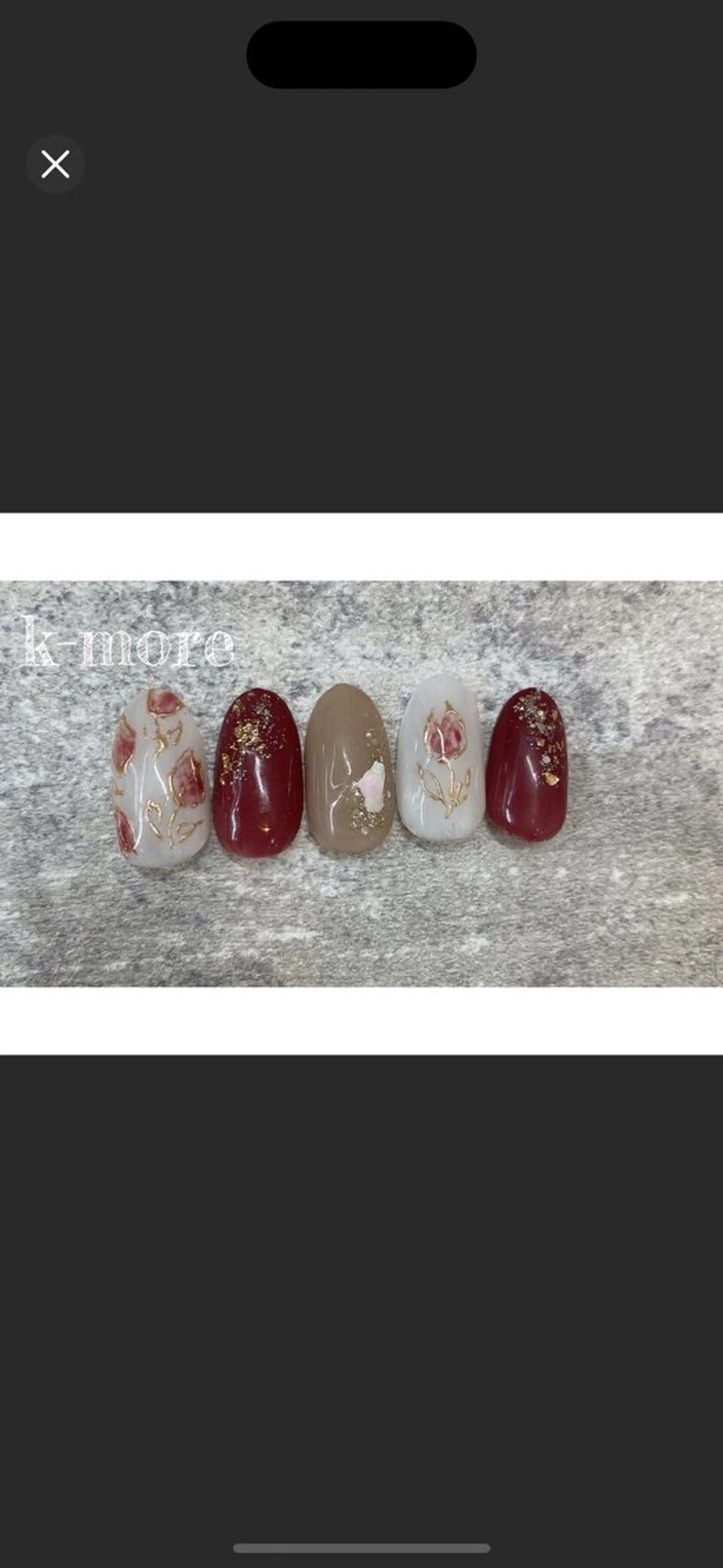 ネイル K-more（ケーモア）知立店所属・K-more知立店 まなみのネイルデザイン