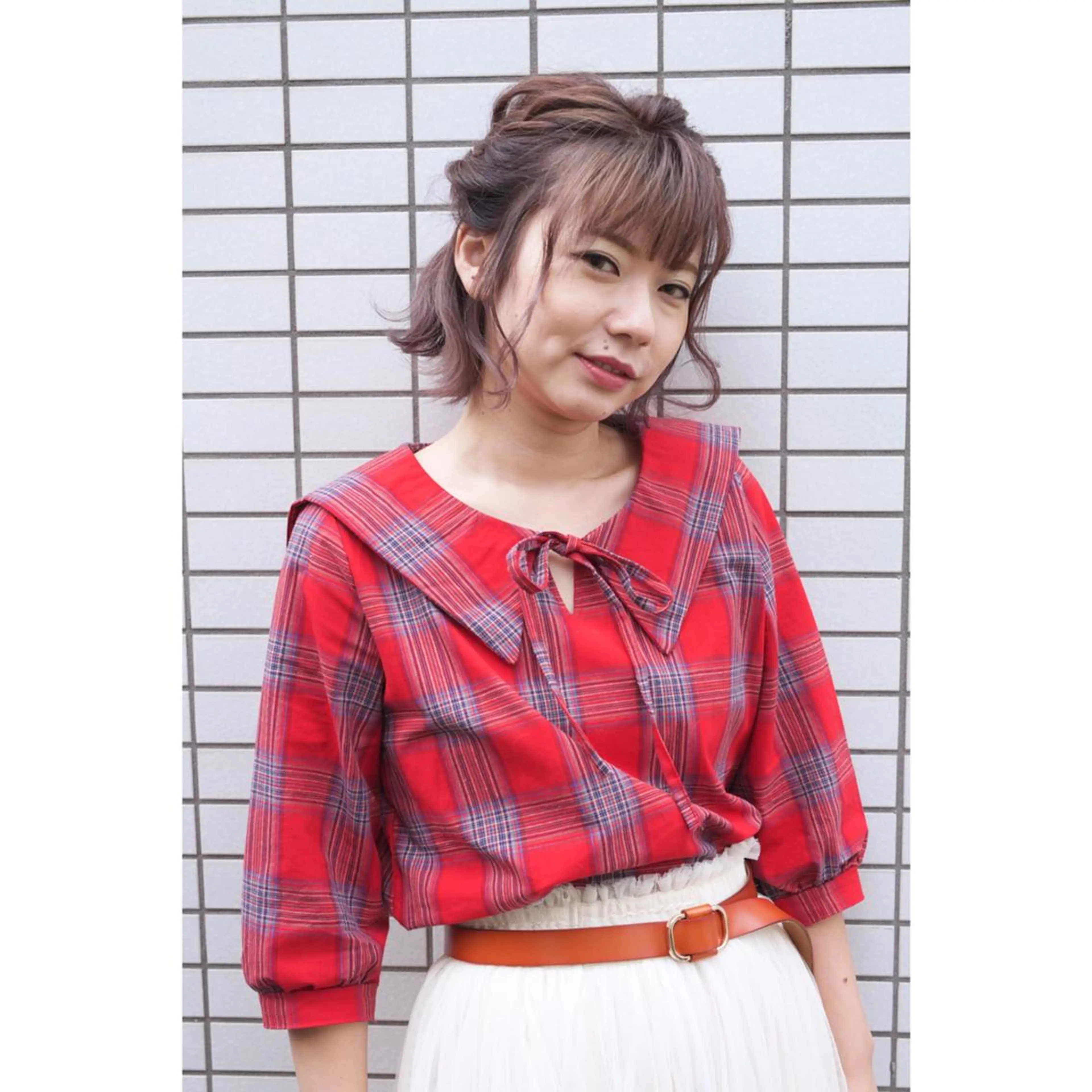 ヘアアレンジ ボブ fio マナミのヘアスタイル