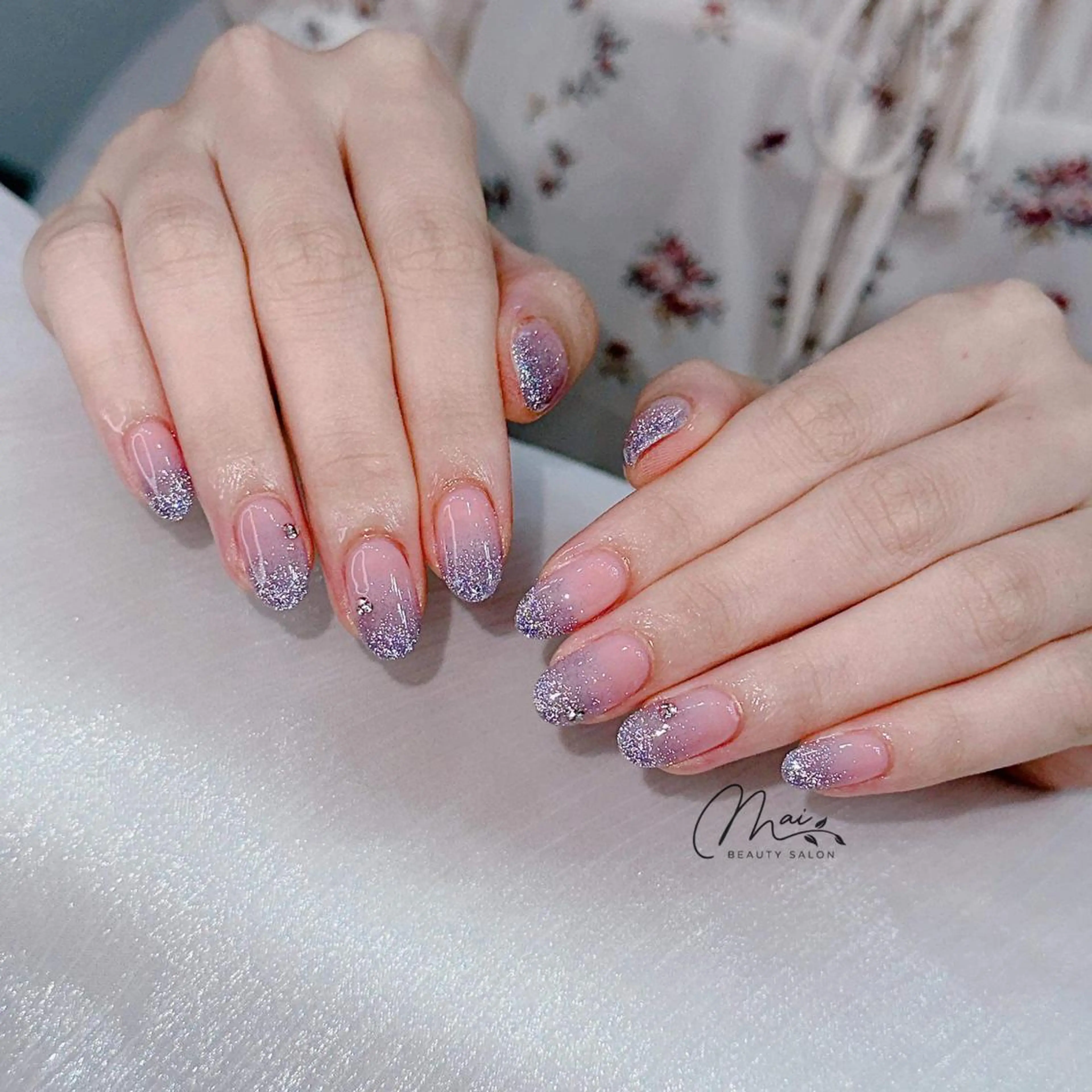ネイル チークネイル フラッシュネイル フットネイル ジェルネイル マグネットネイル MaiBeauty DanHiのネイルデザイン