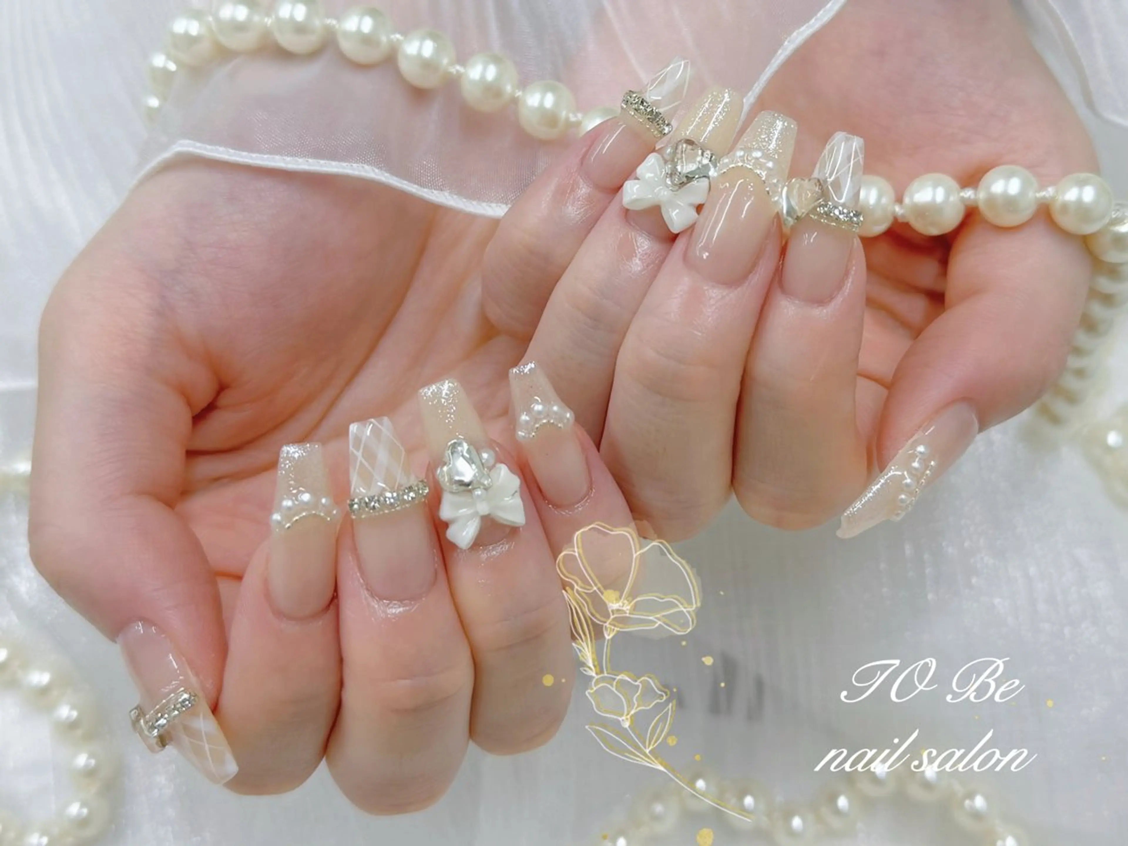 ネイル ハンドネイル Nail Salon To Be珈月のネイルデザイン