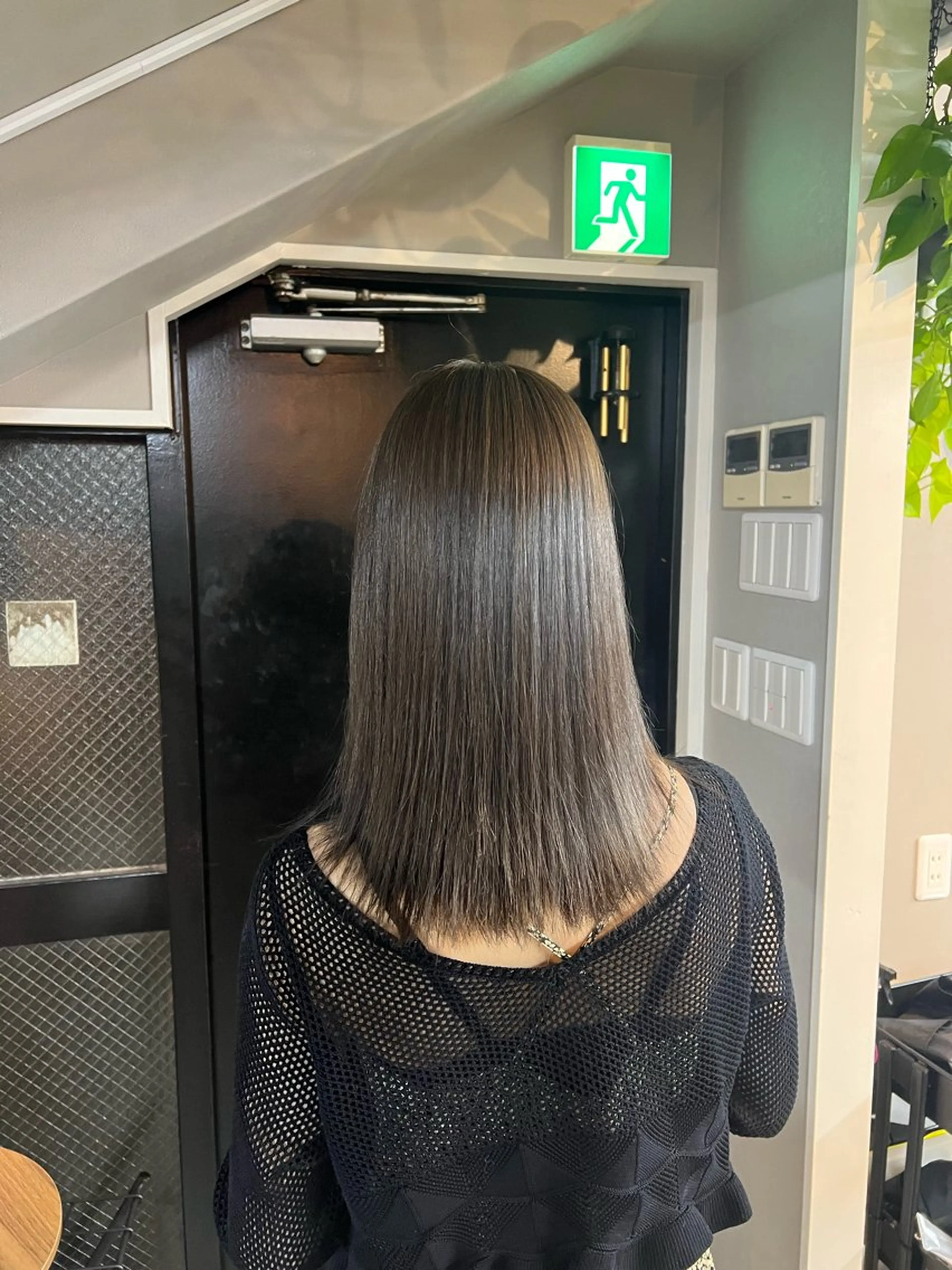 ミディアム カラー カット ヘアカラー トリートメント est hair mar所属・艶カラー/ツイスパ/ 無造作パーマ　久保のヘアスタイル