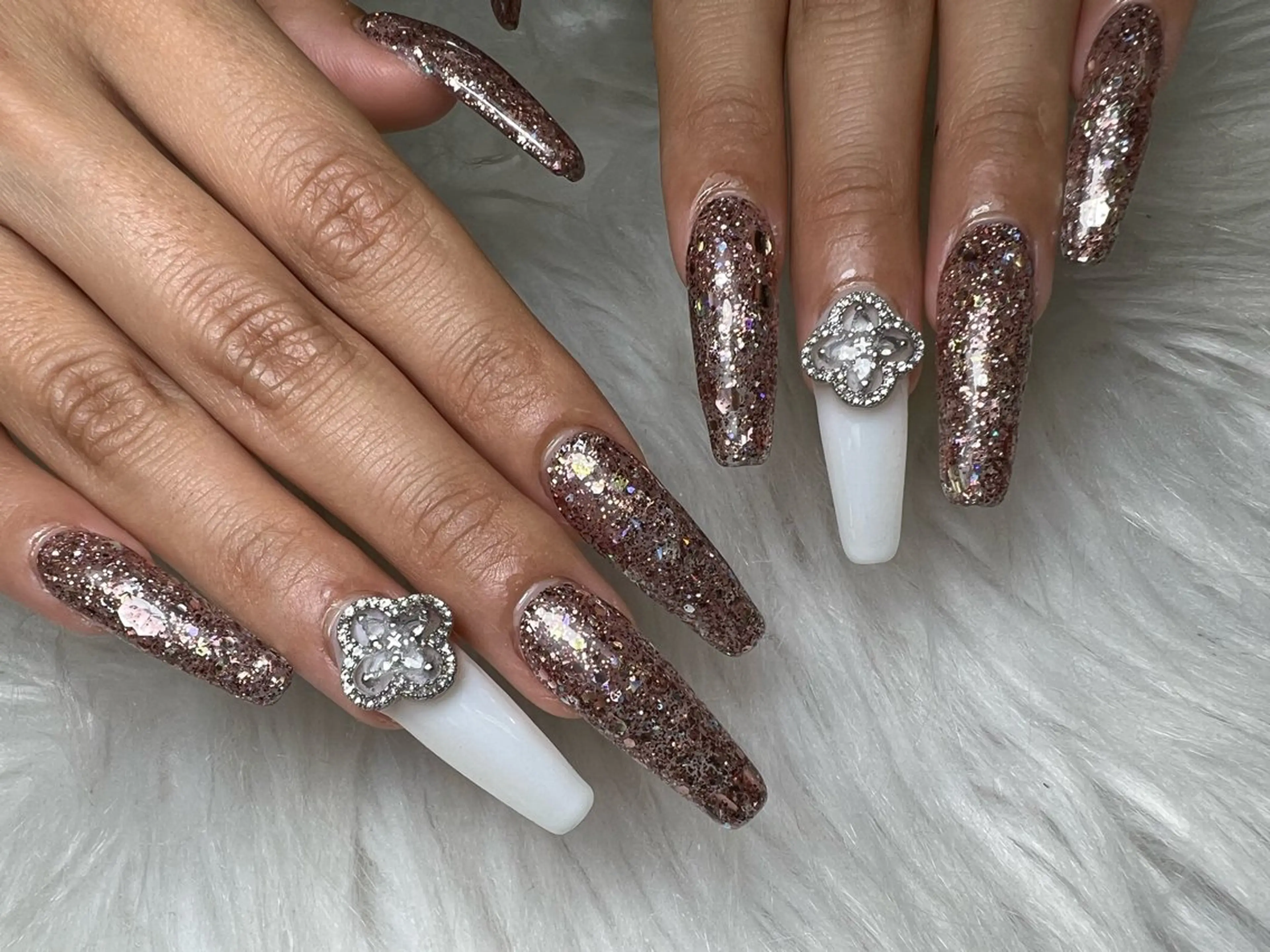 ネイル ハンドネイル Mana‪ ‪·͜· ❤︎‬のネイルデザイン