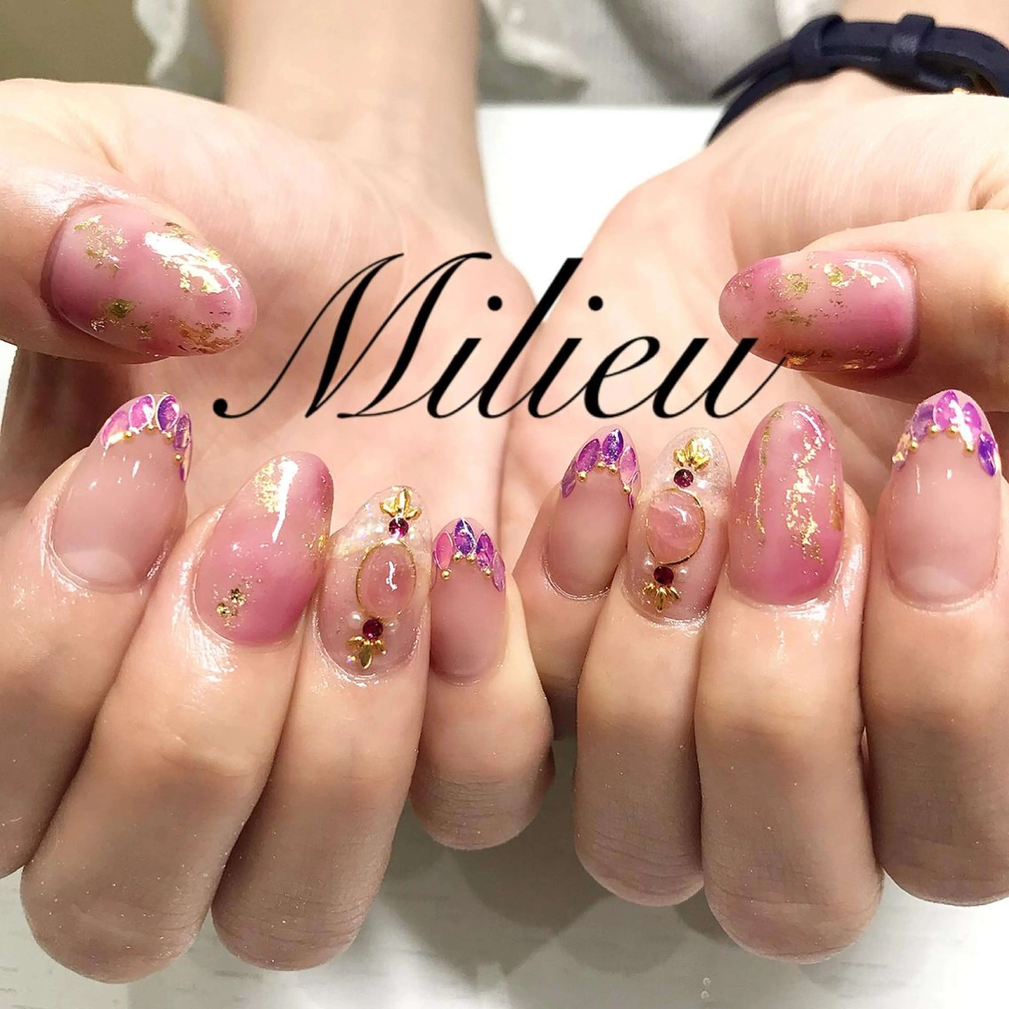 ネイル スカルプネイル ハンドネイル 吉澤 圭のネイルデザイン