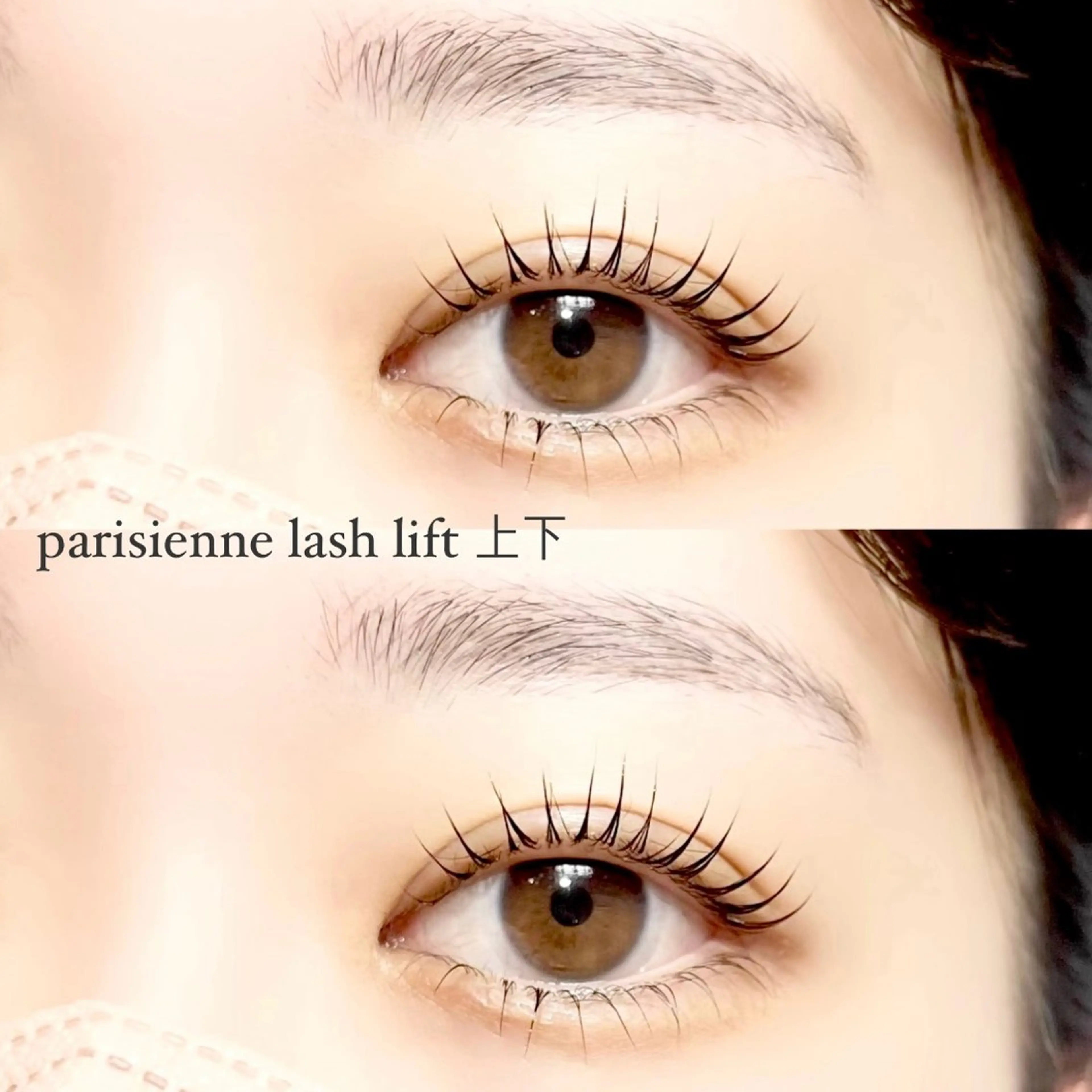 【パリジェンヌラッシュリフト(上下)】🪴仕上げコーティング付♡2回目以降+500円の写真