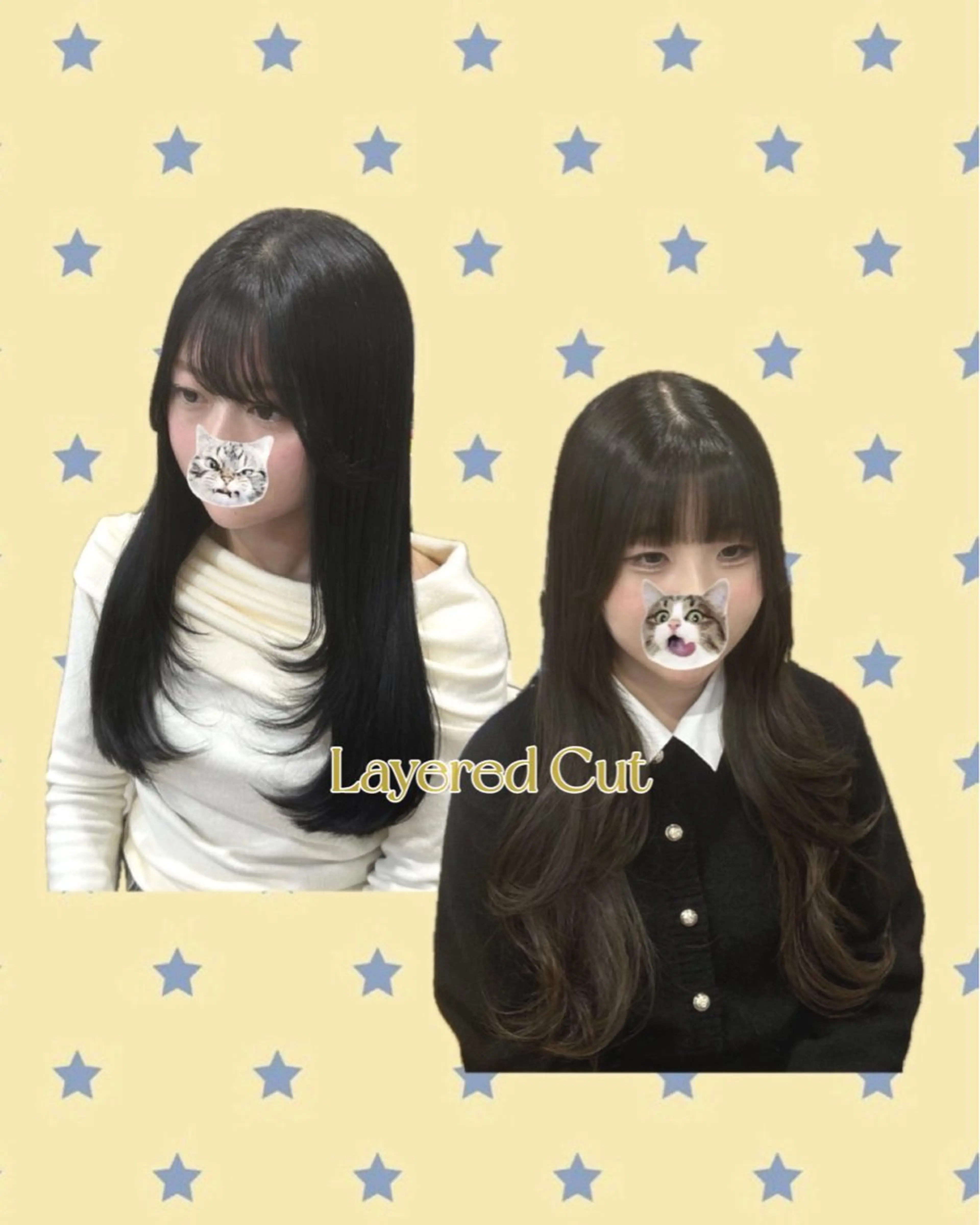 ロング レイヤーカット ☘レディース募集☘ yunaのヘアスタイル