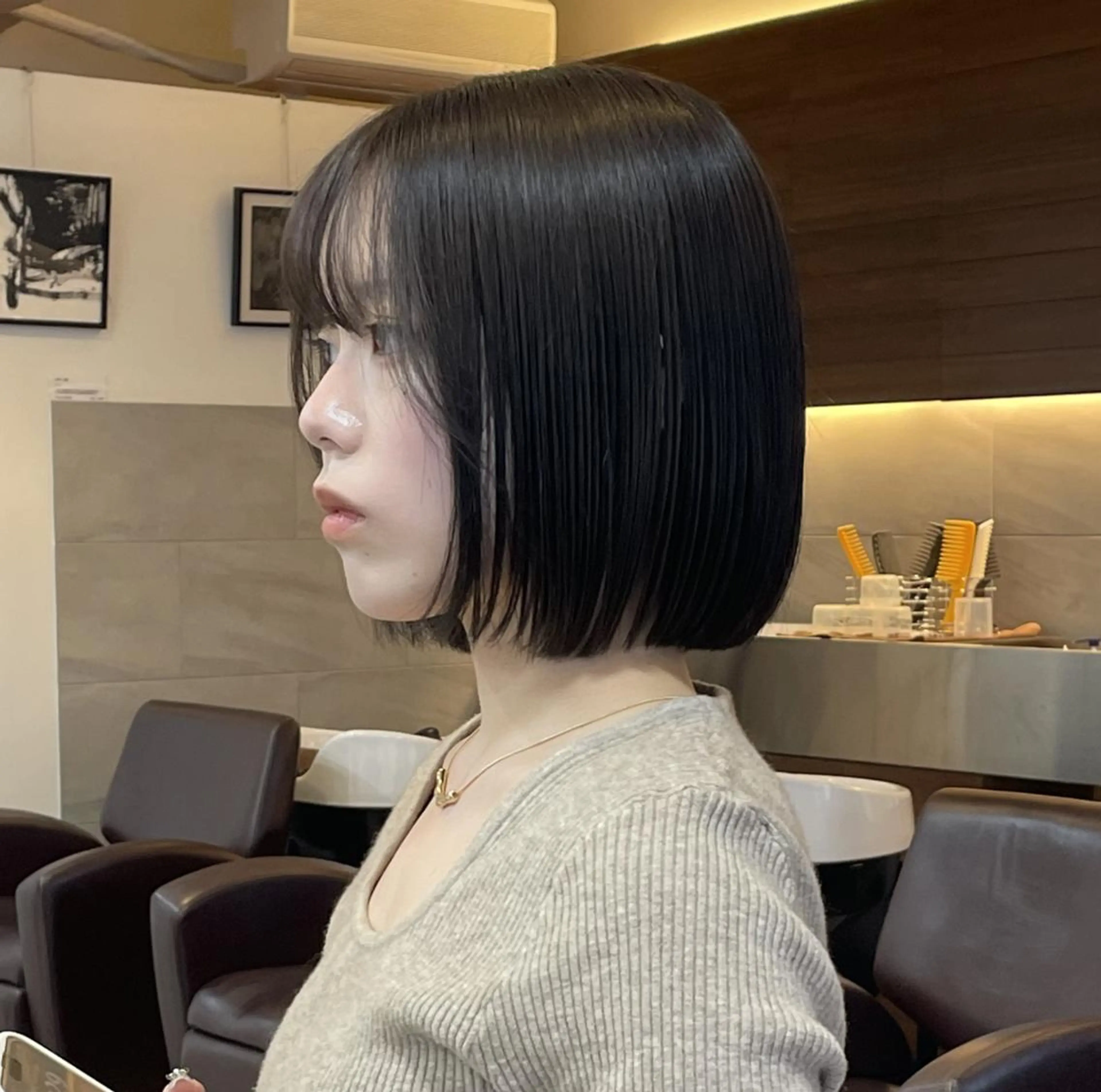 ショート ボブ ◆モデル募集◆波田 圭史/ボブスタイルのヘアスタイル