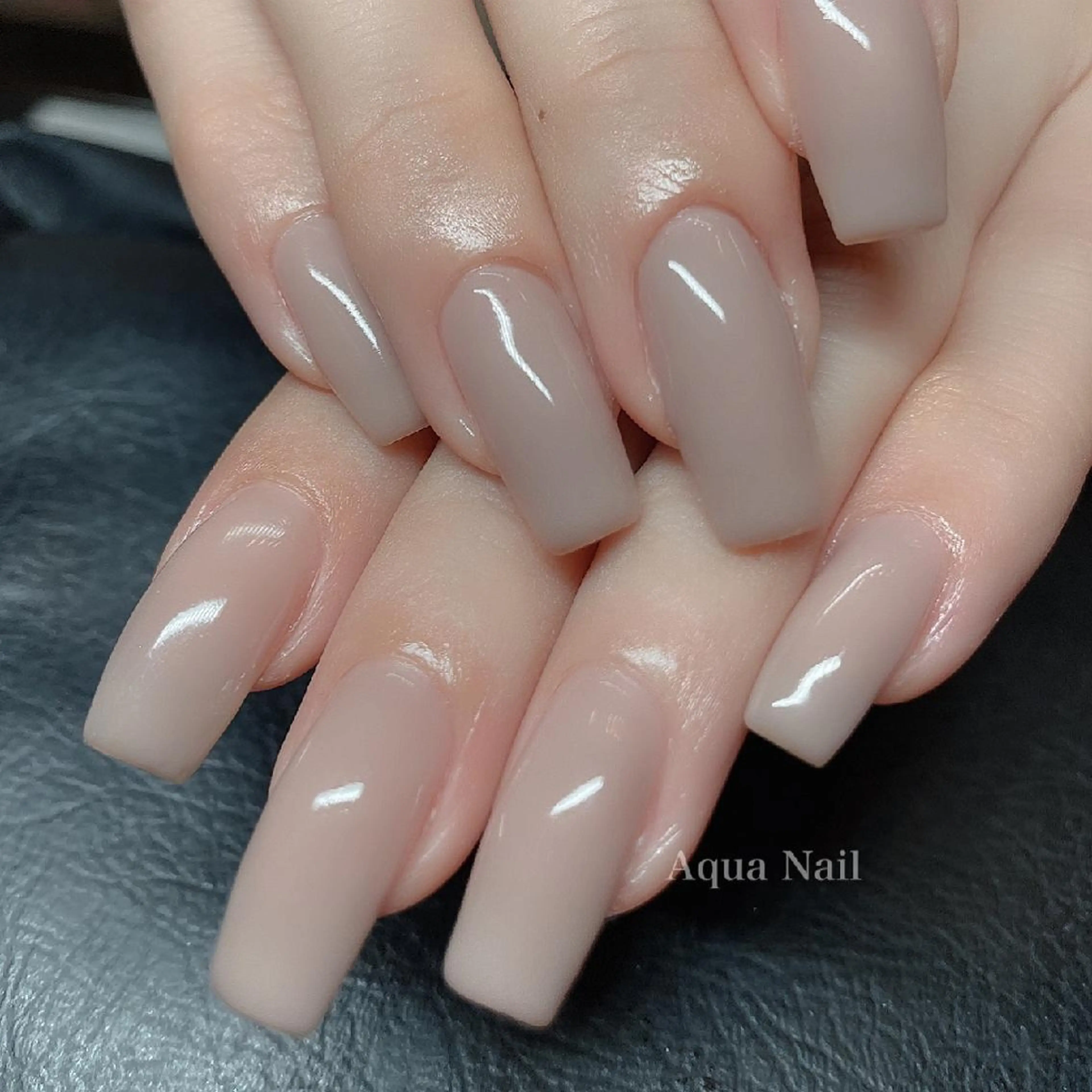 ネイル ワンカラーネイル ハンドネイル フットネイル AQUA NAIL所属・AQUA NAILのネイルデザイン