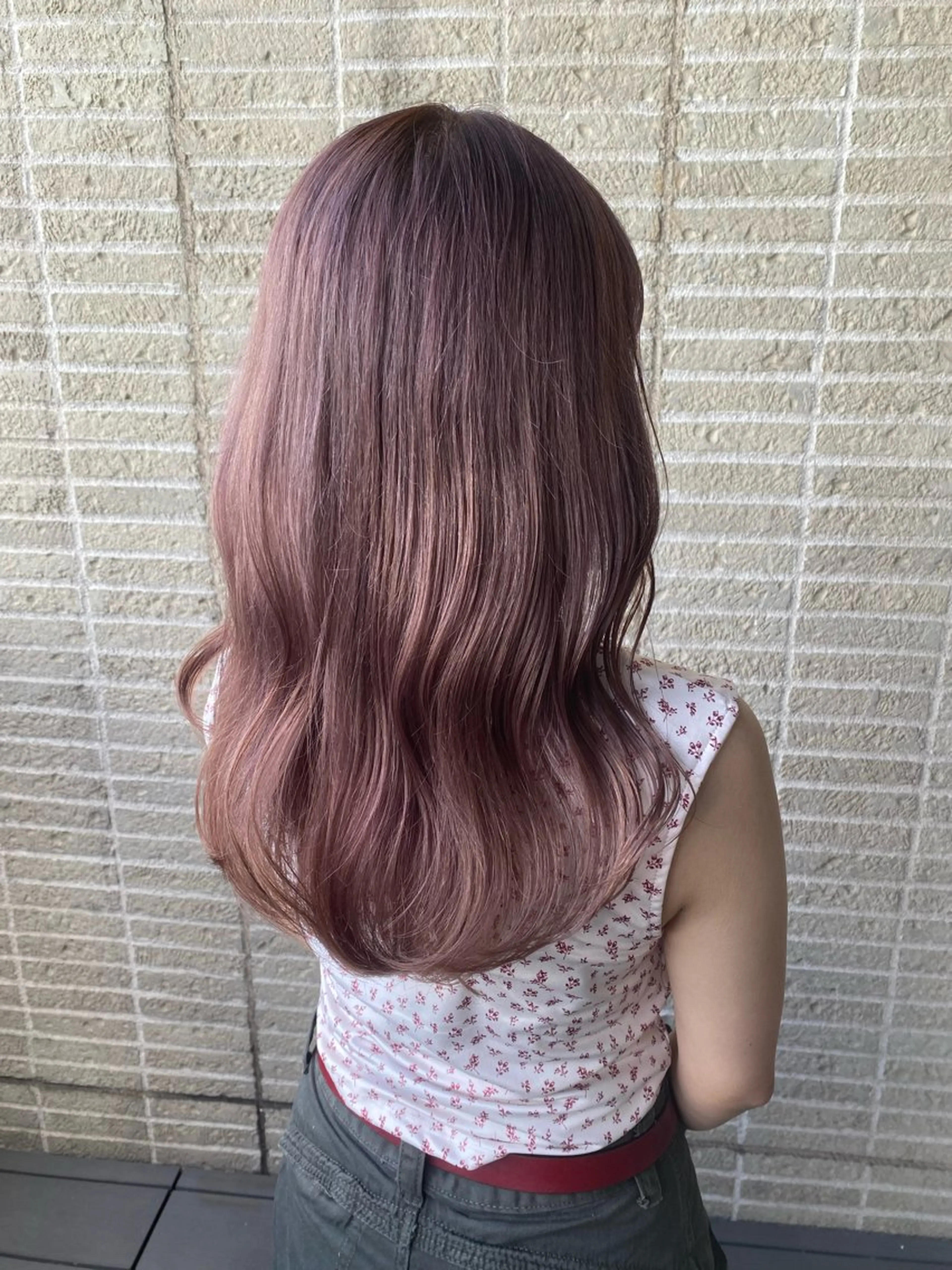 カラー ヘアカラー 谷川 あかりのヘアスタイル