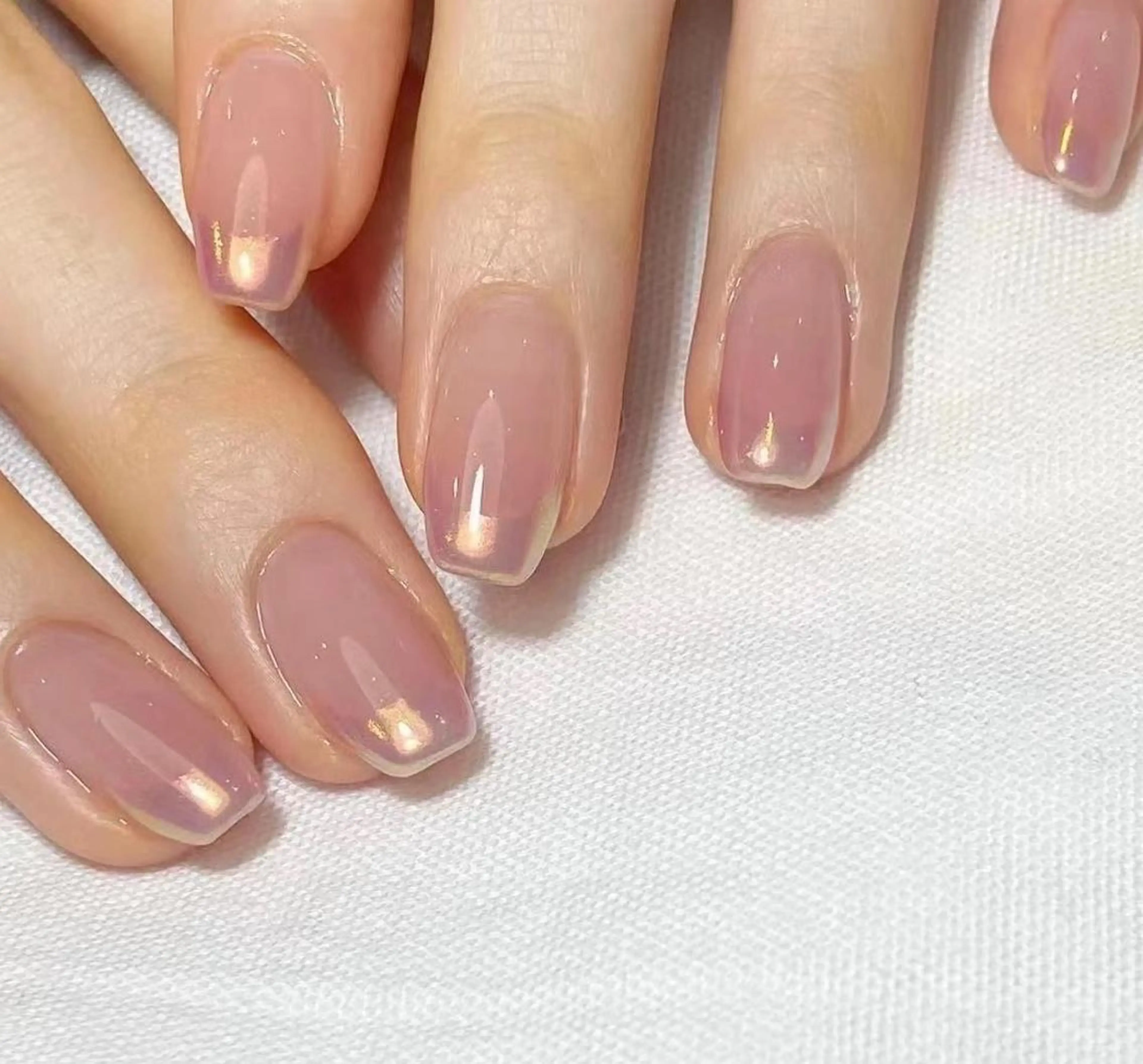 ネイル フレンチネイル ミラーネイル Trend Nail シルフのネイルデザイン