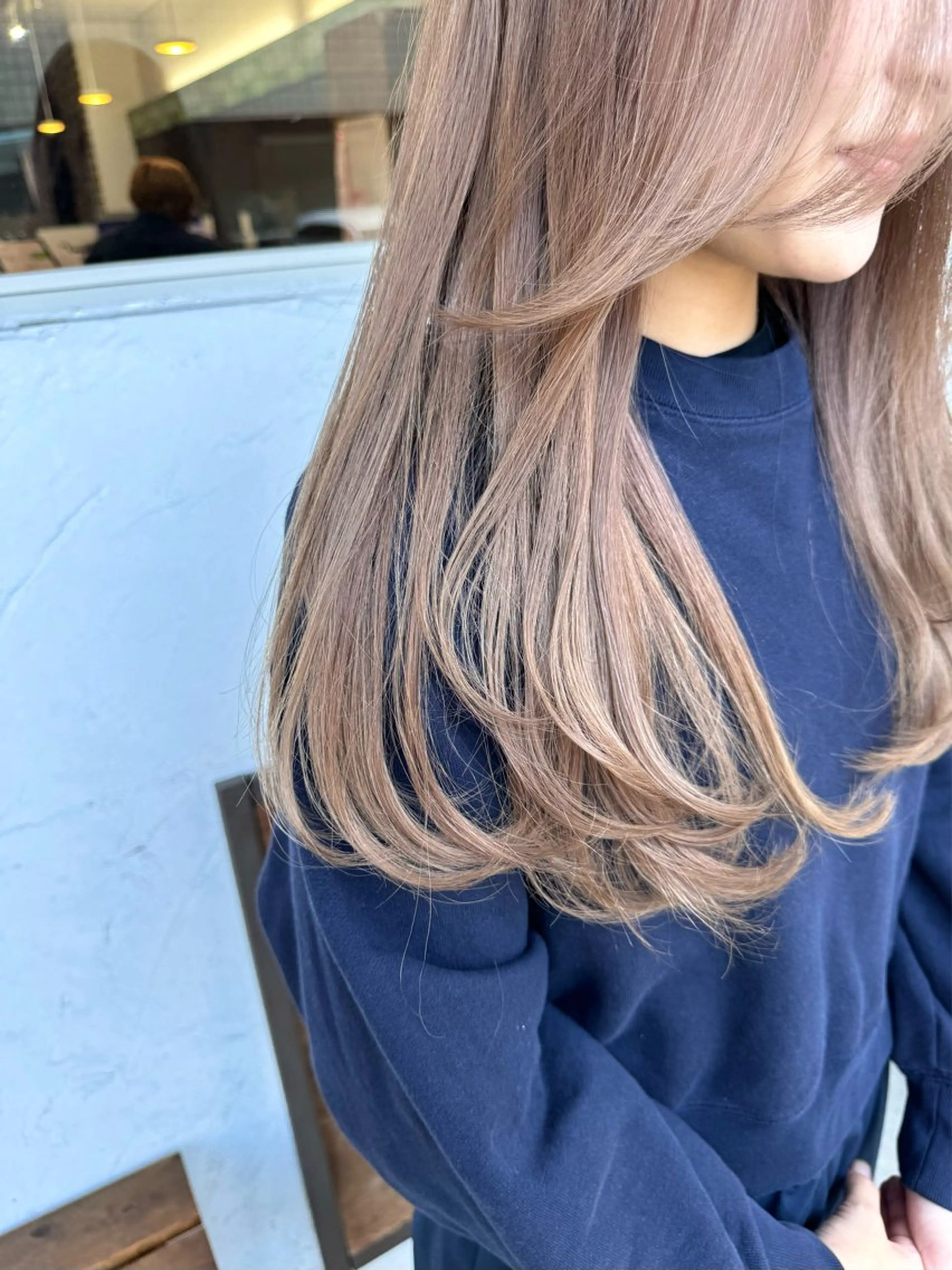 ロング ヘアカラー 後藤 陽花子のヘアスタイル