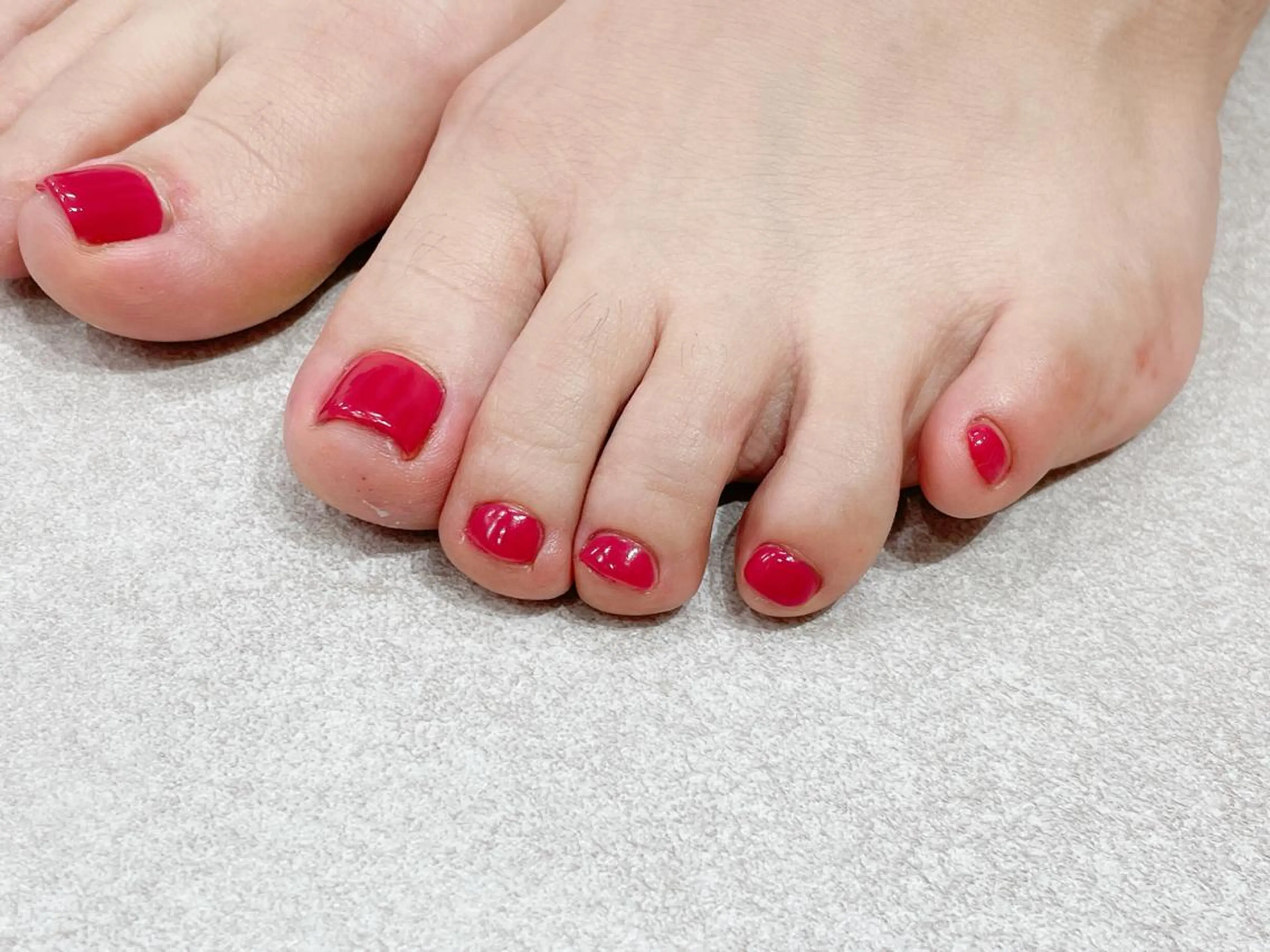 ネイル フットネイル ワンカラーネイル franfika 川又のマツエク・マツパデザイン