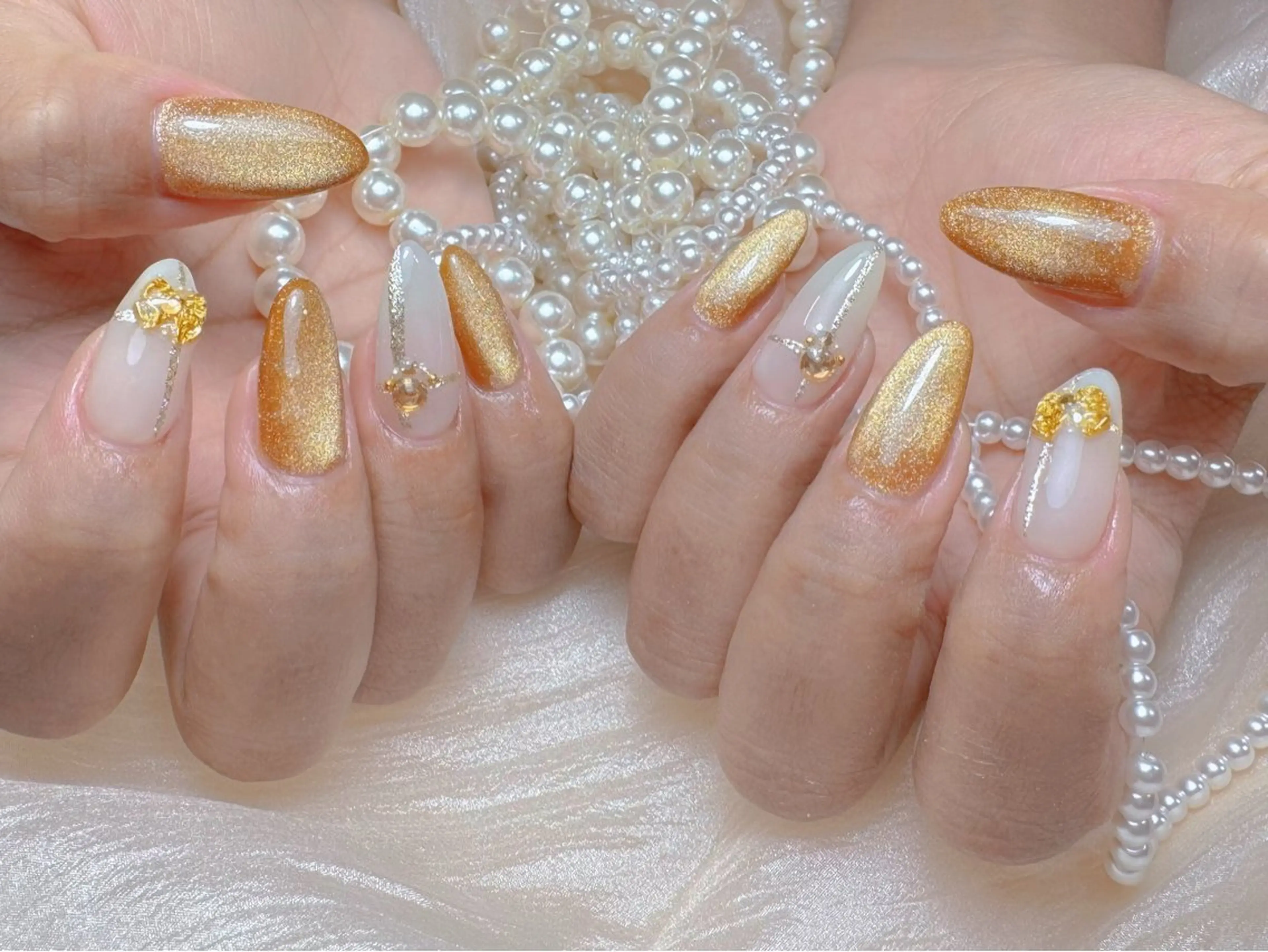 ネイル ハンドネイル マジックミラー所属・マジック ミラーのネイルデザイン