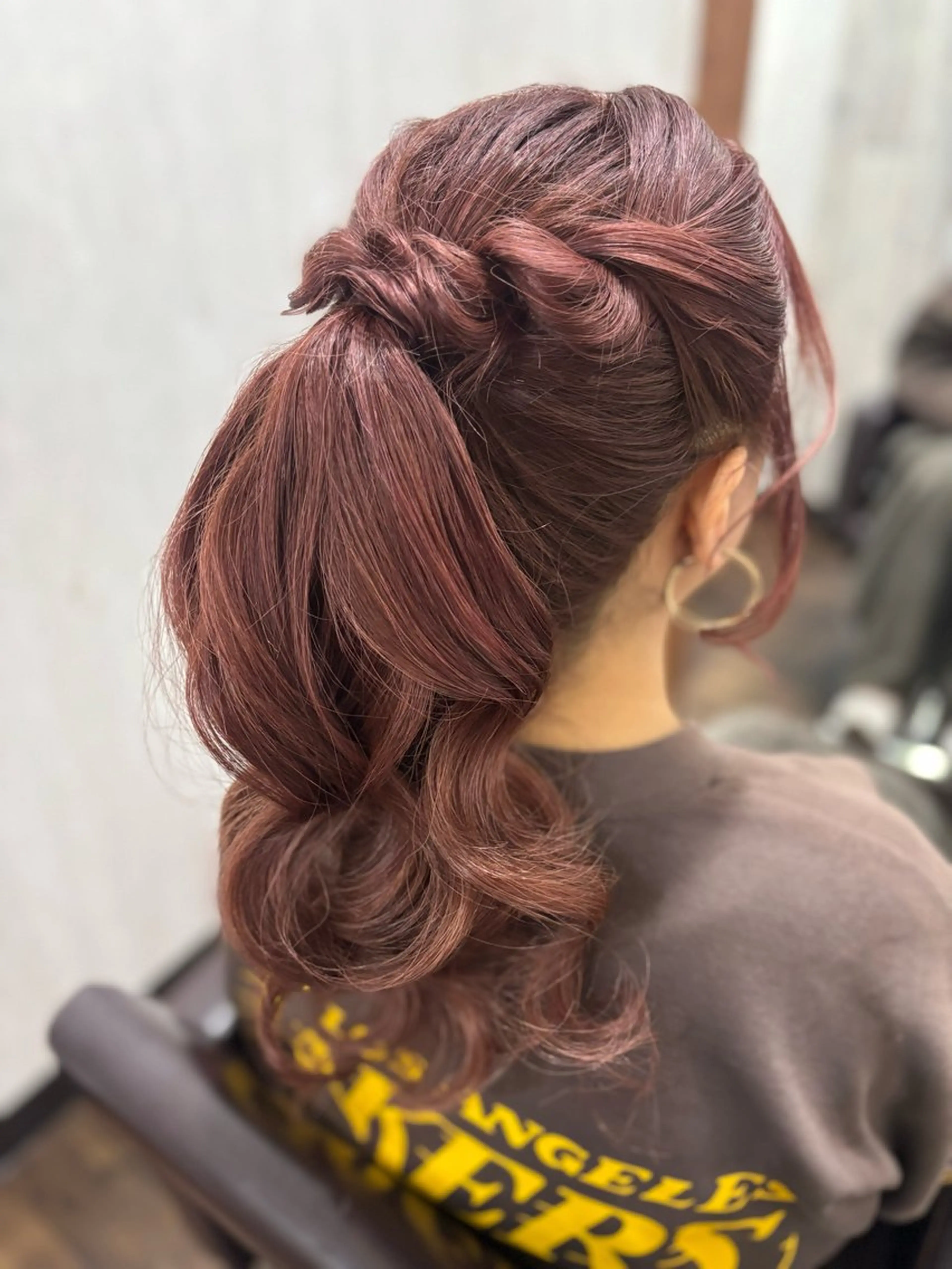 ロング ヘアアレンジ カラーモデル募集 ☘️もえな☘️のヘアスタイル