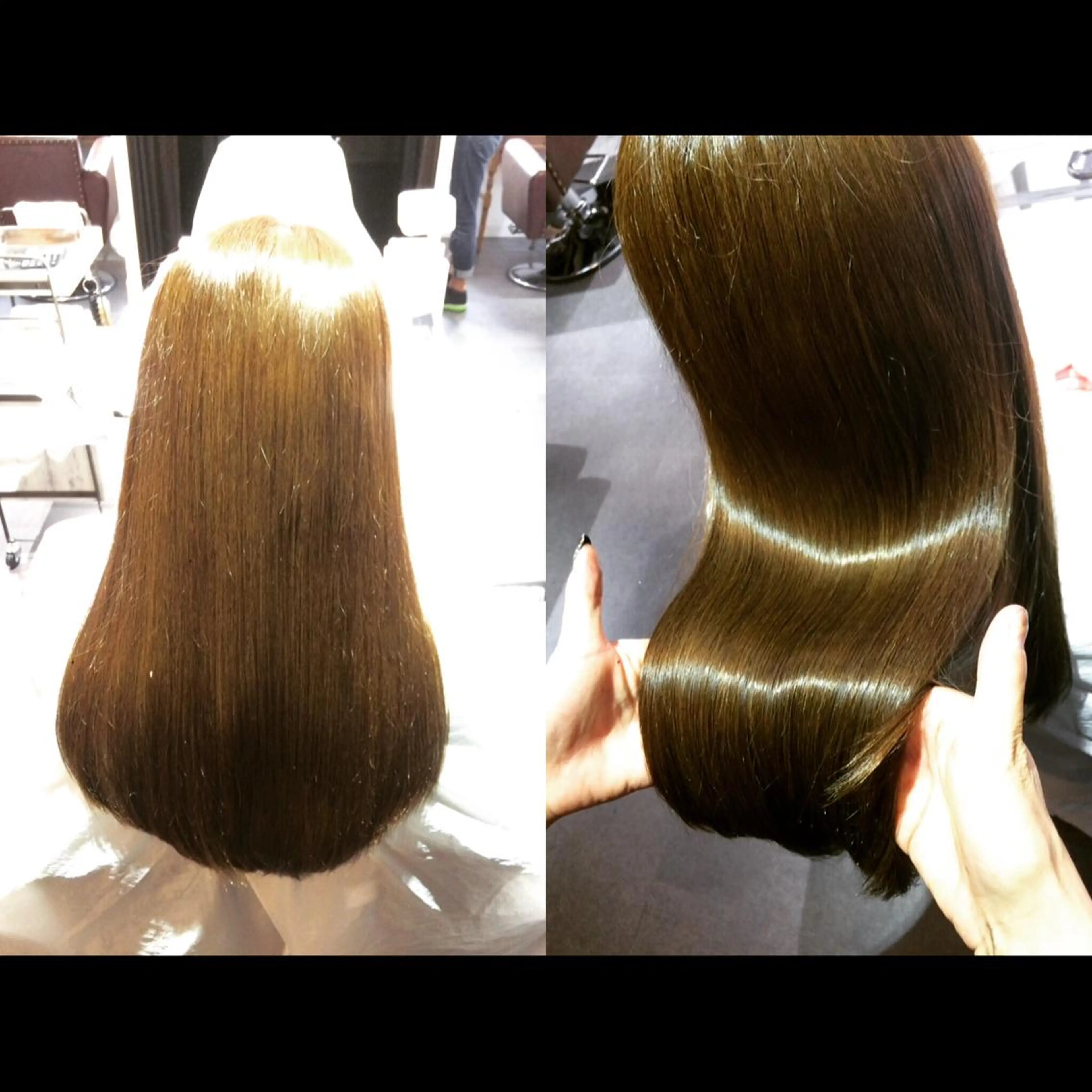 ロング カラー CHAINON 近鉄奈良店のヘアスタイル