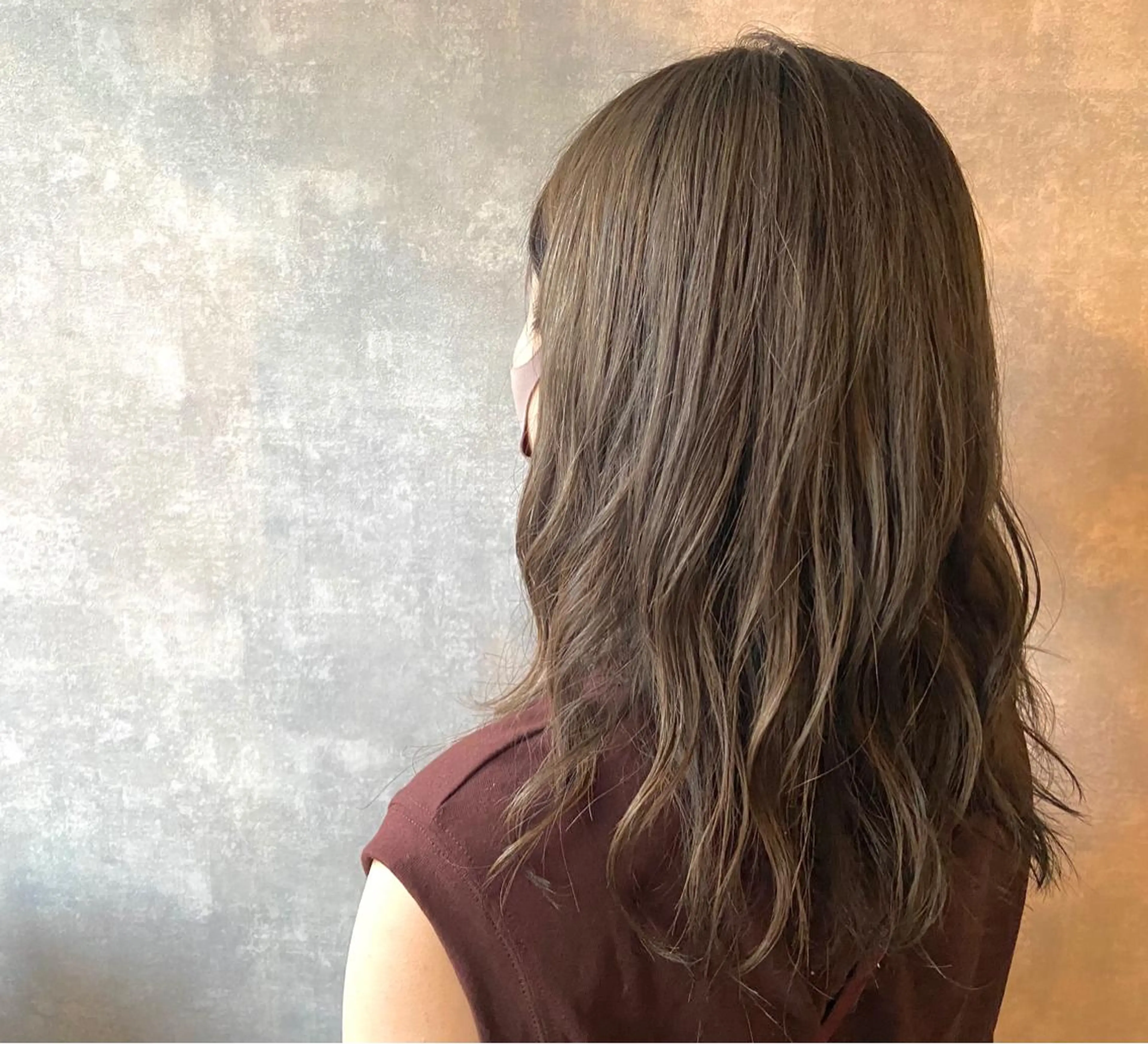 セミロング アッシュ Dali 【ダリー】 菊水店のヘアスタイル