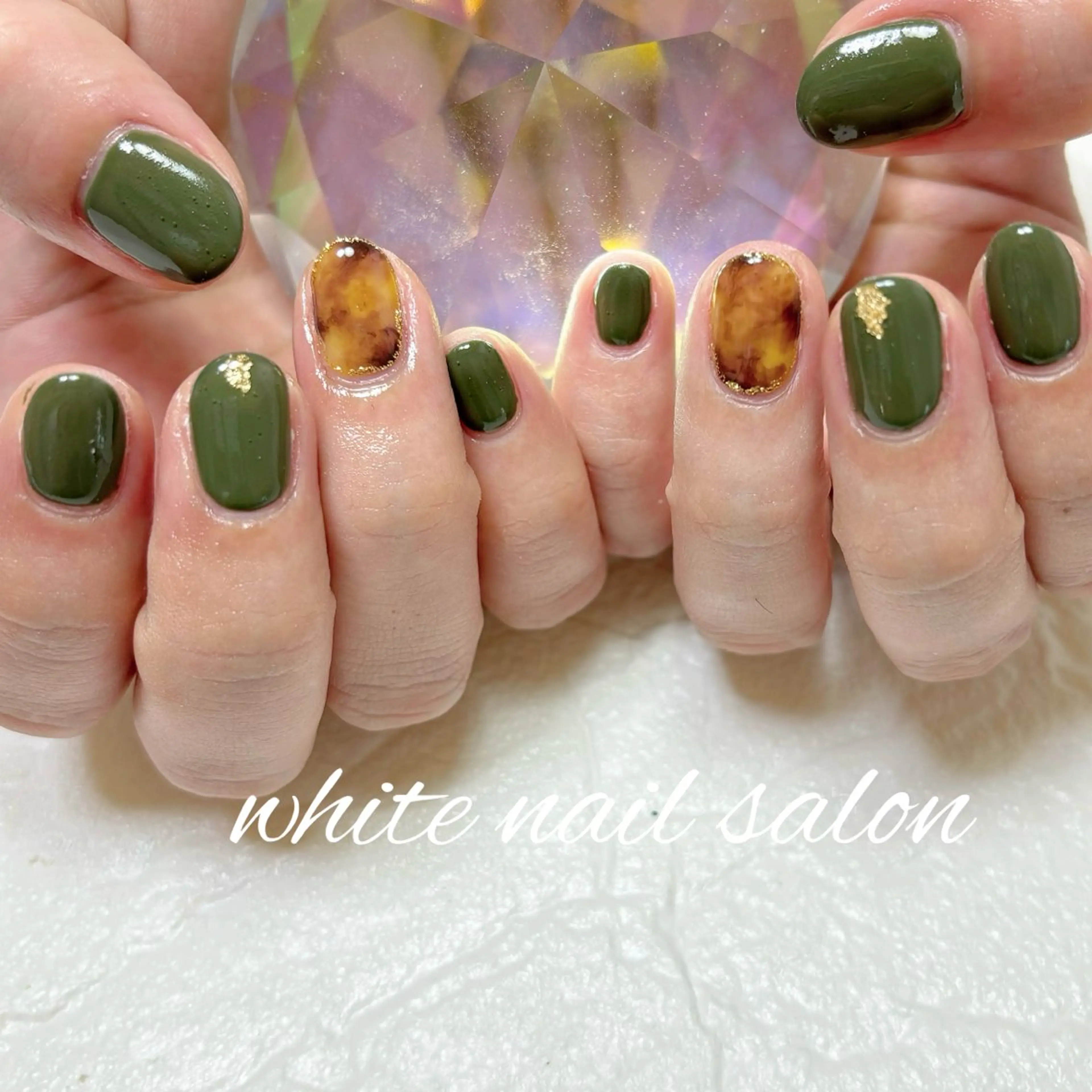 ネイル フットネイル ハンドネイル white nail salonのネイルデザイン